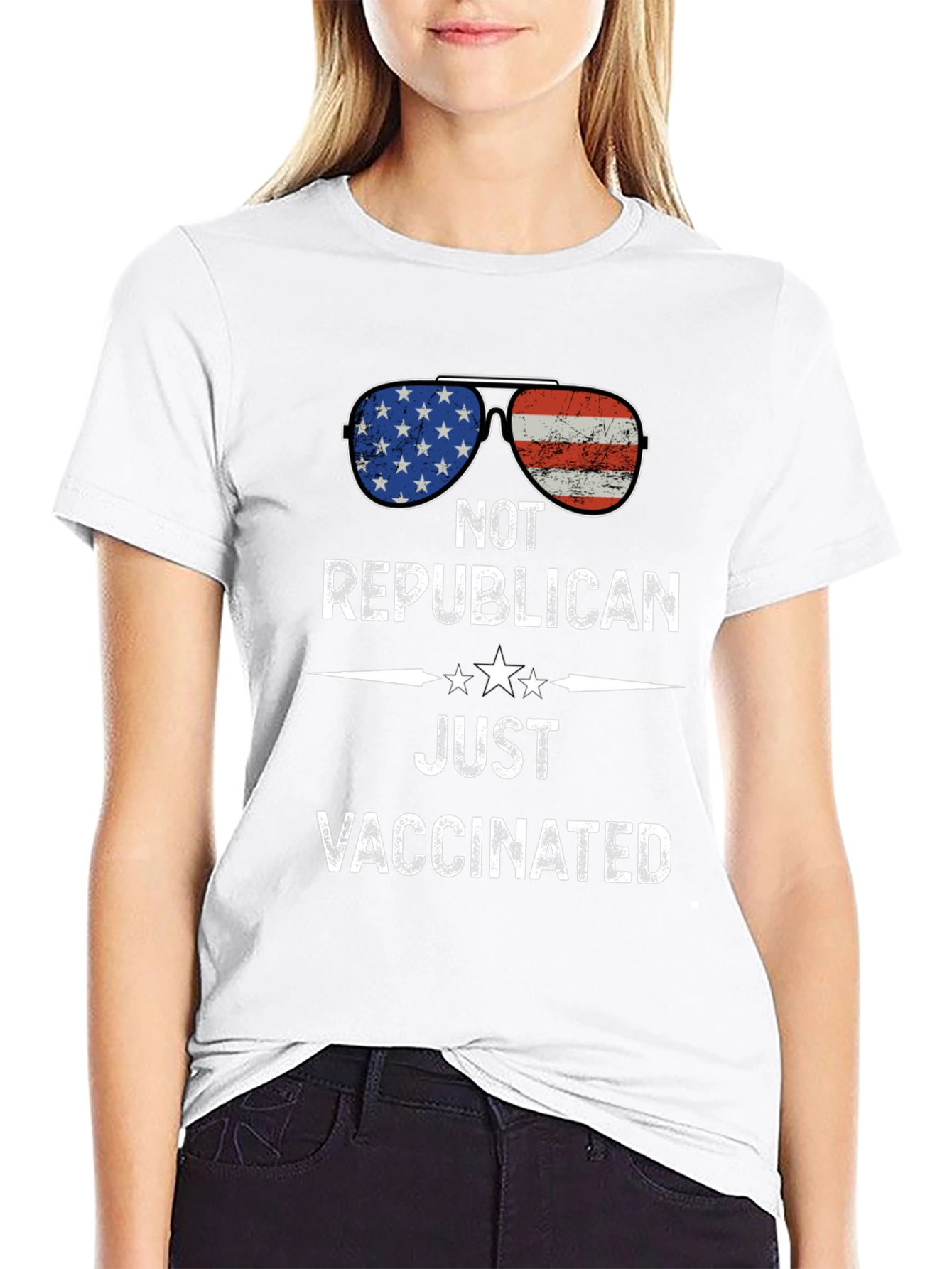 Not Republican Just Vaccinated T-Shirt