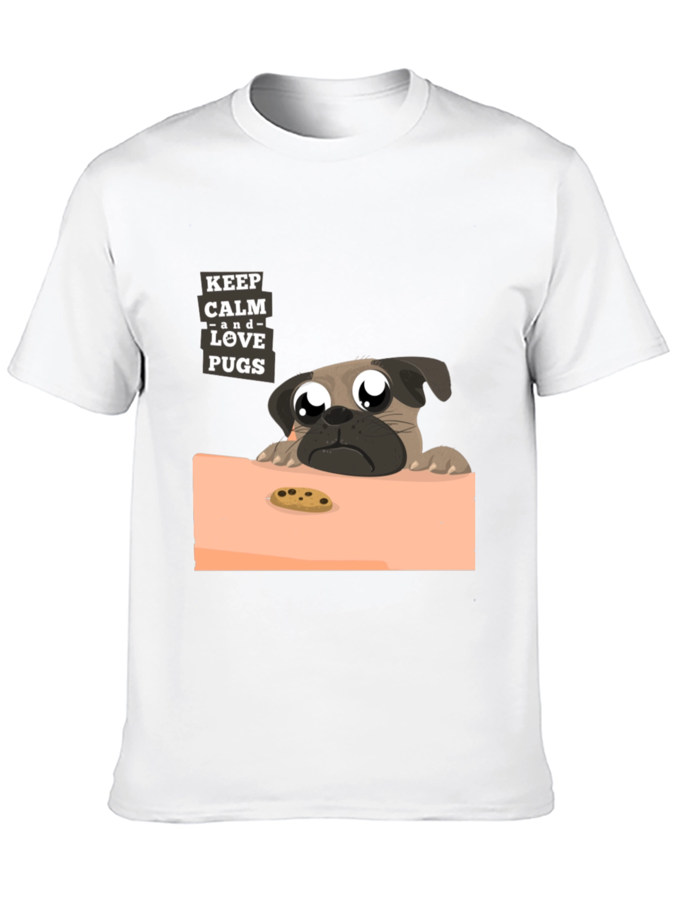 Keep Calm and Love Pugs T-Shirt