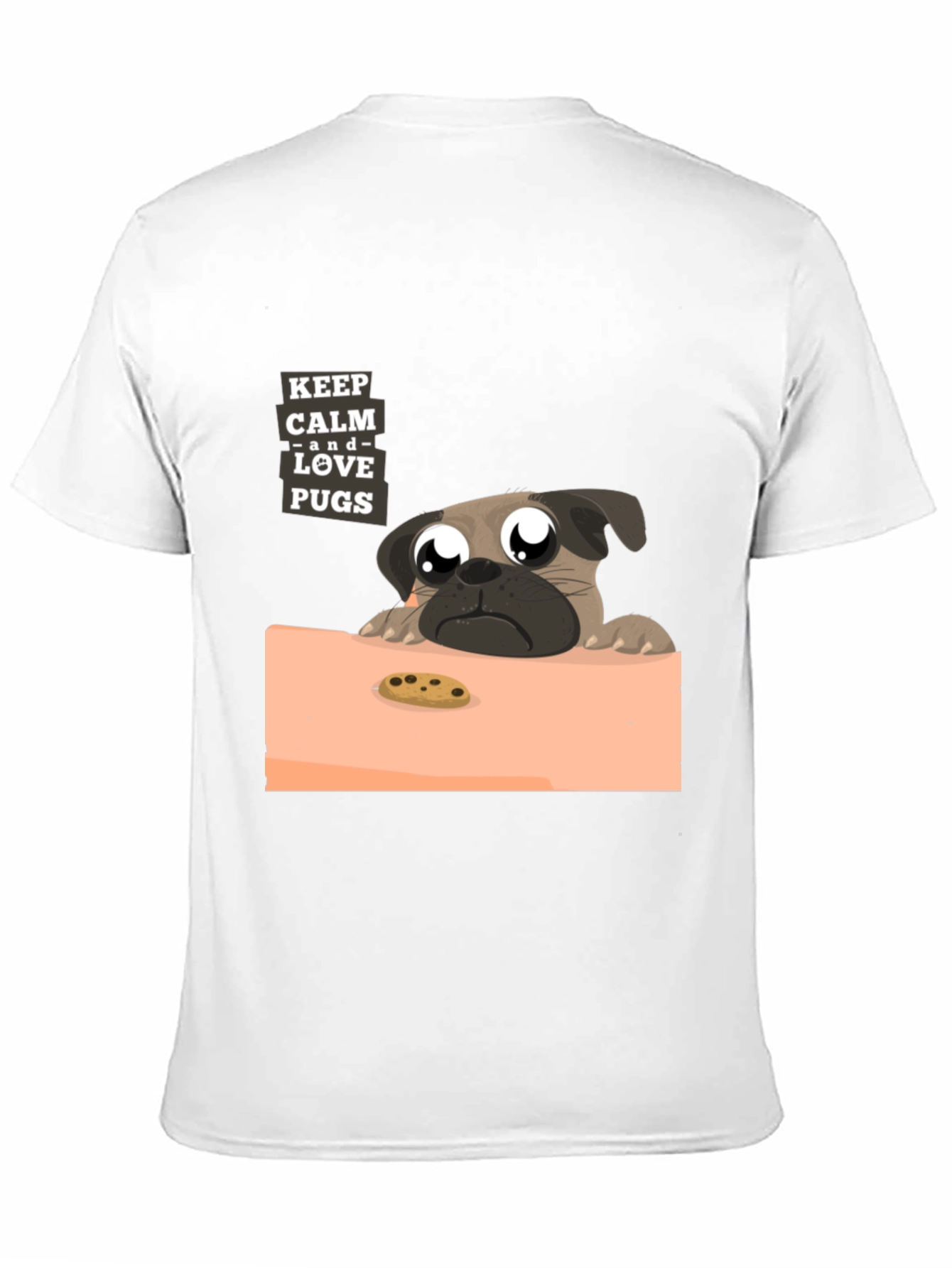 Keep Calm and Love Pugs T-Shirt