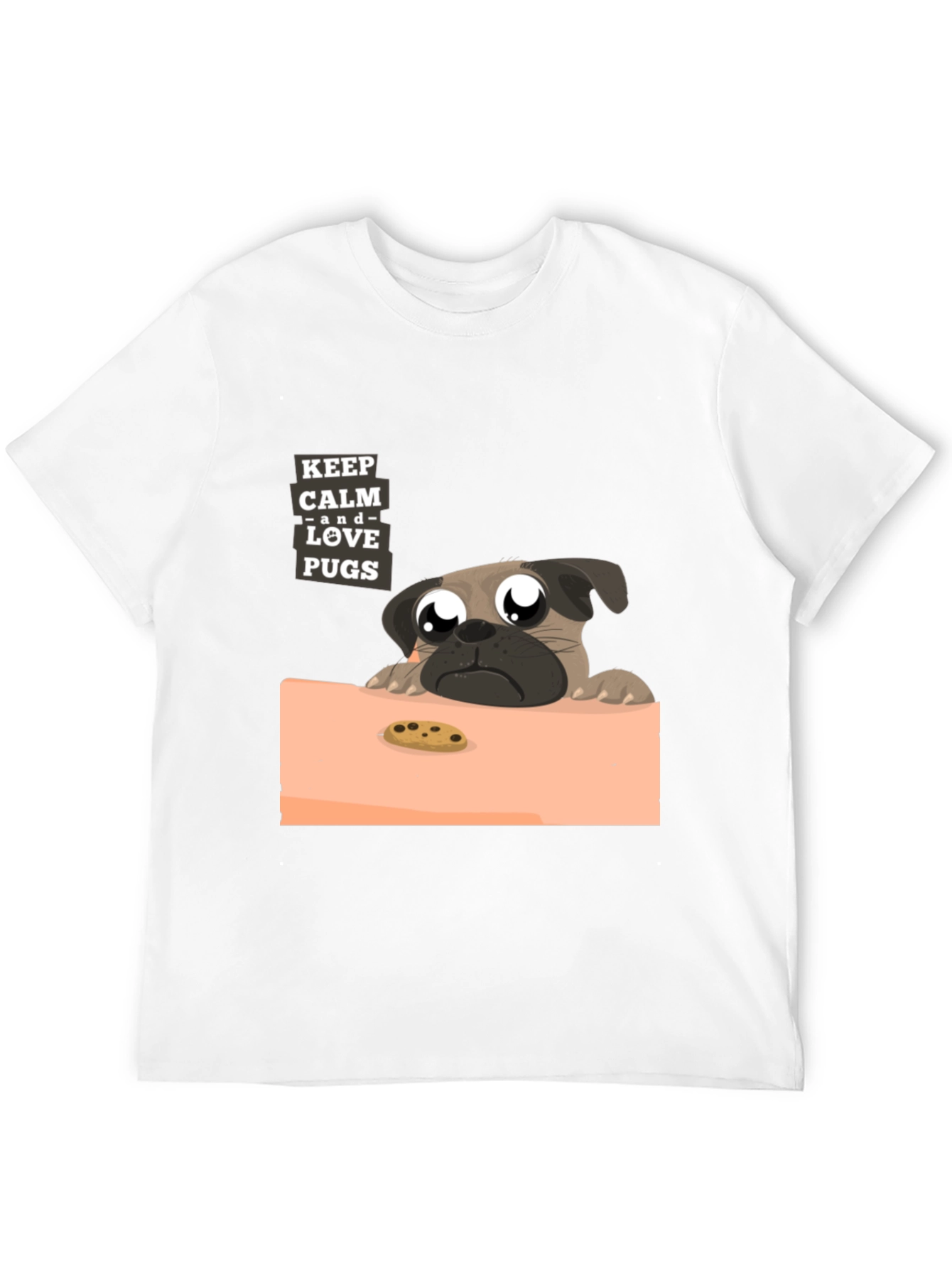Keep Calm and Love Pugs T-Shirt