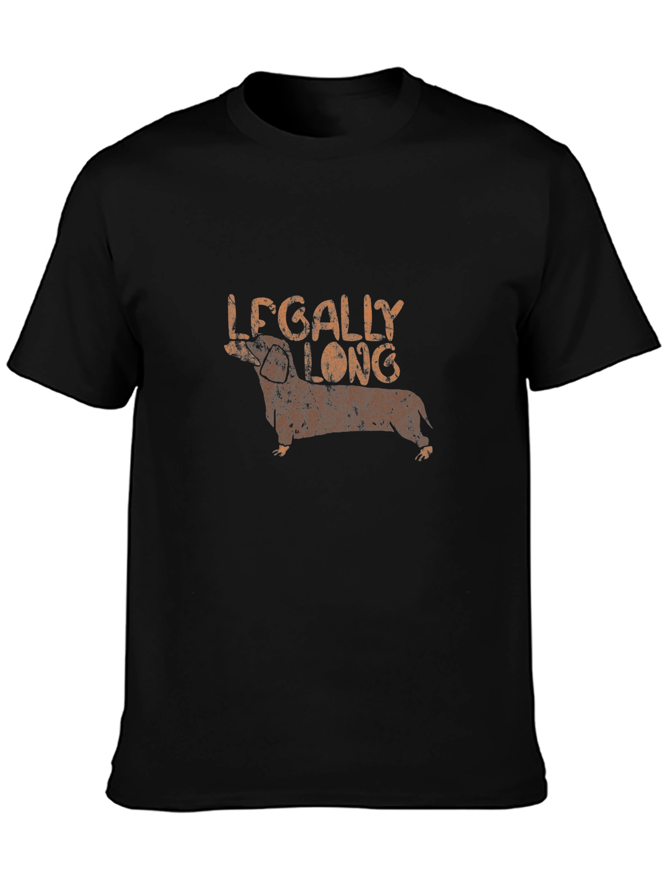 Legally Long Dachshund T-Shirt - Funny Weiner Dog Tee
