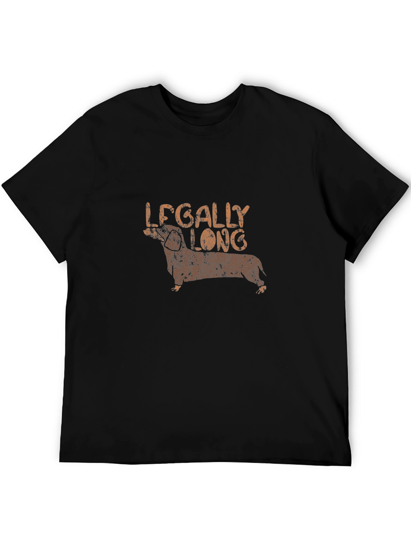 Legally Long Dachshund T-Shirt - Funny Weiner Dog Tee