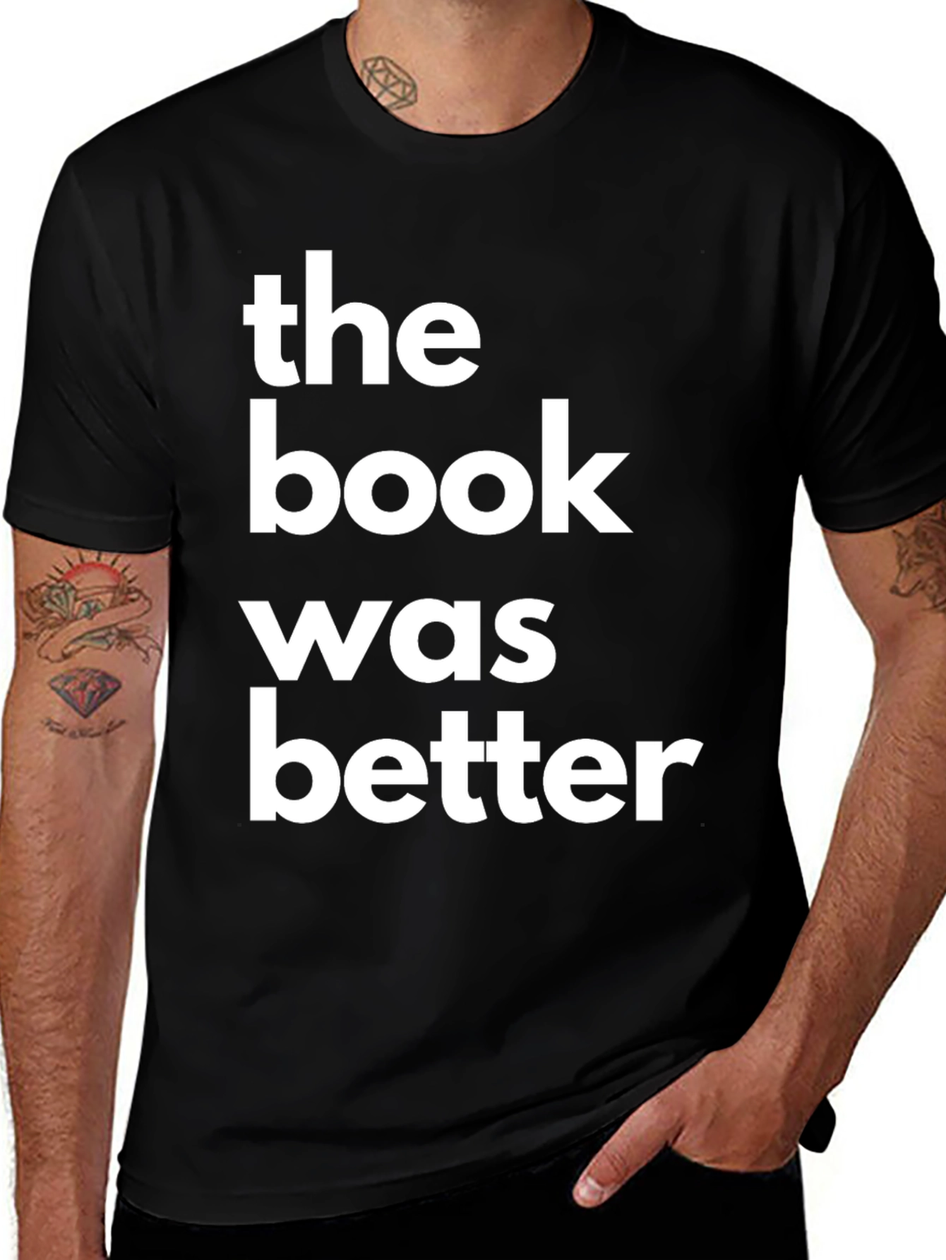 The Book Was Better Graphic Tee