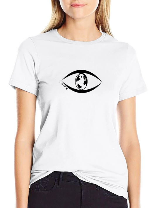 Earth Eye Graphic Tee - I Care T-Shirt