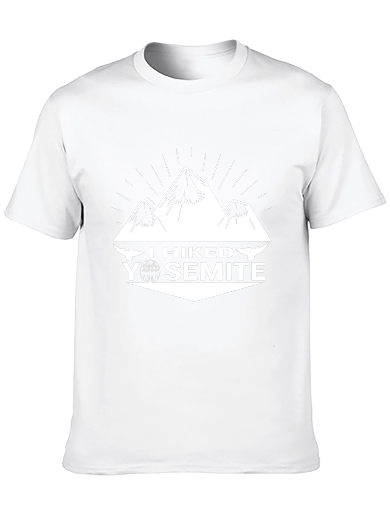 I Hiked Yosemite Graphic Tee - Mountain Adventure Shirt