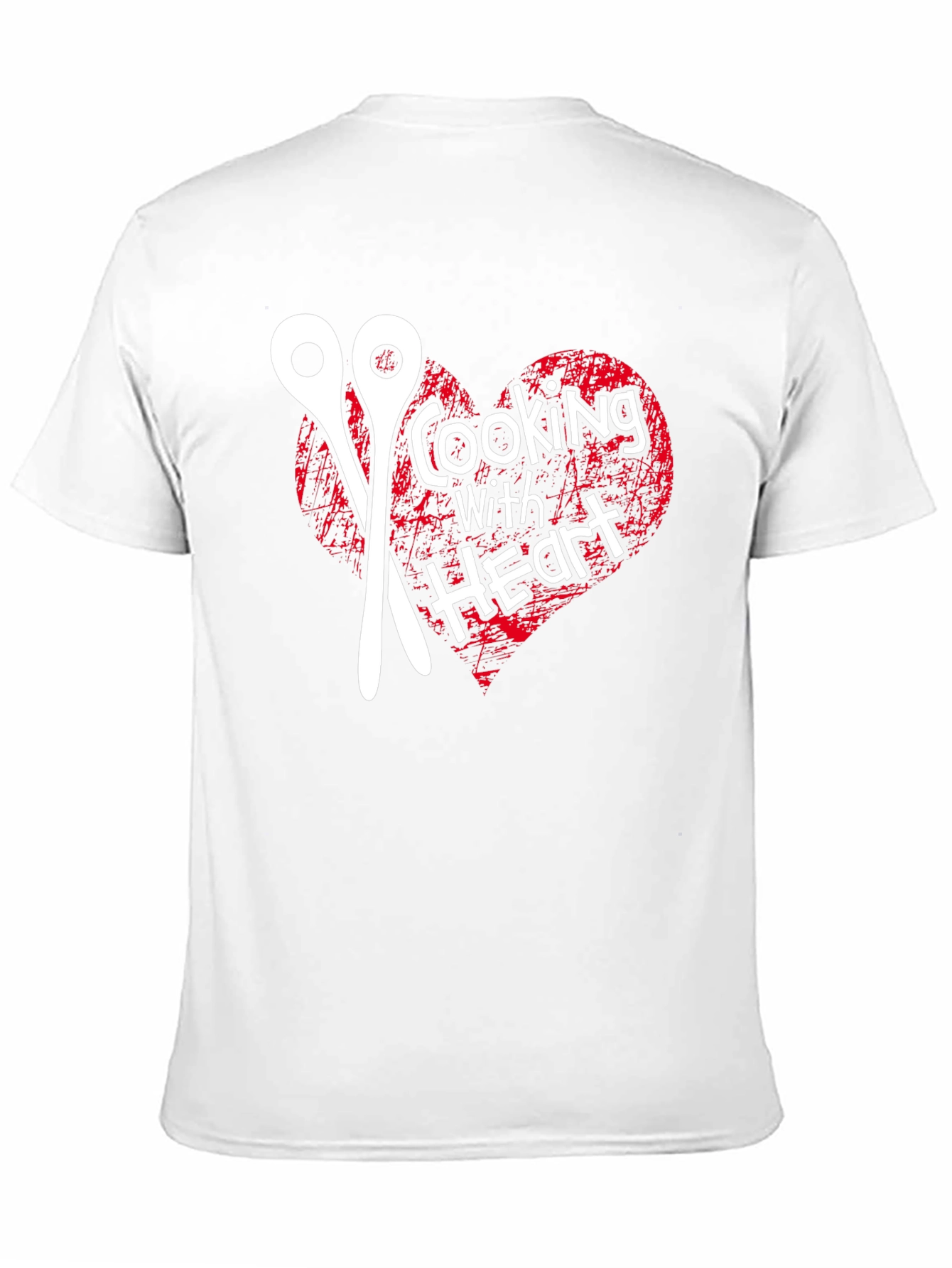 Cooking With Heart Graphic T-Shirt