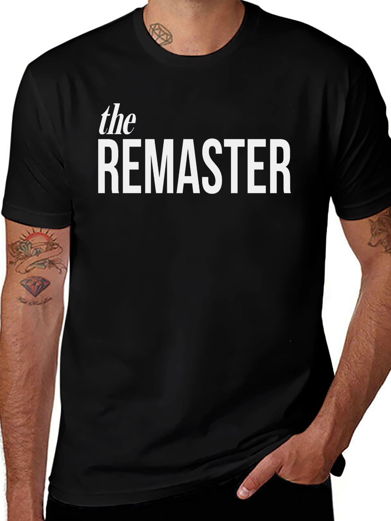 The Remaster Graphic Tee - Black