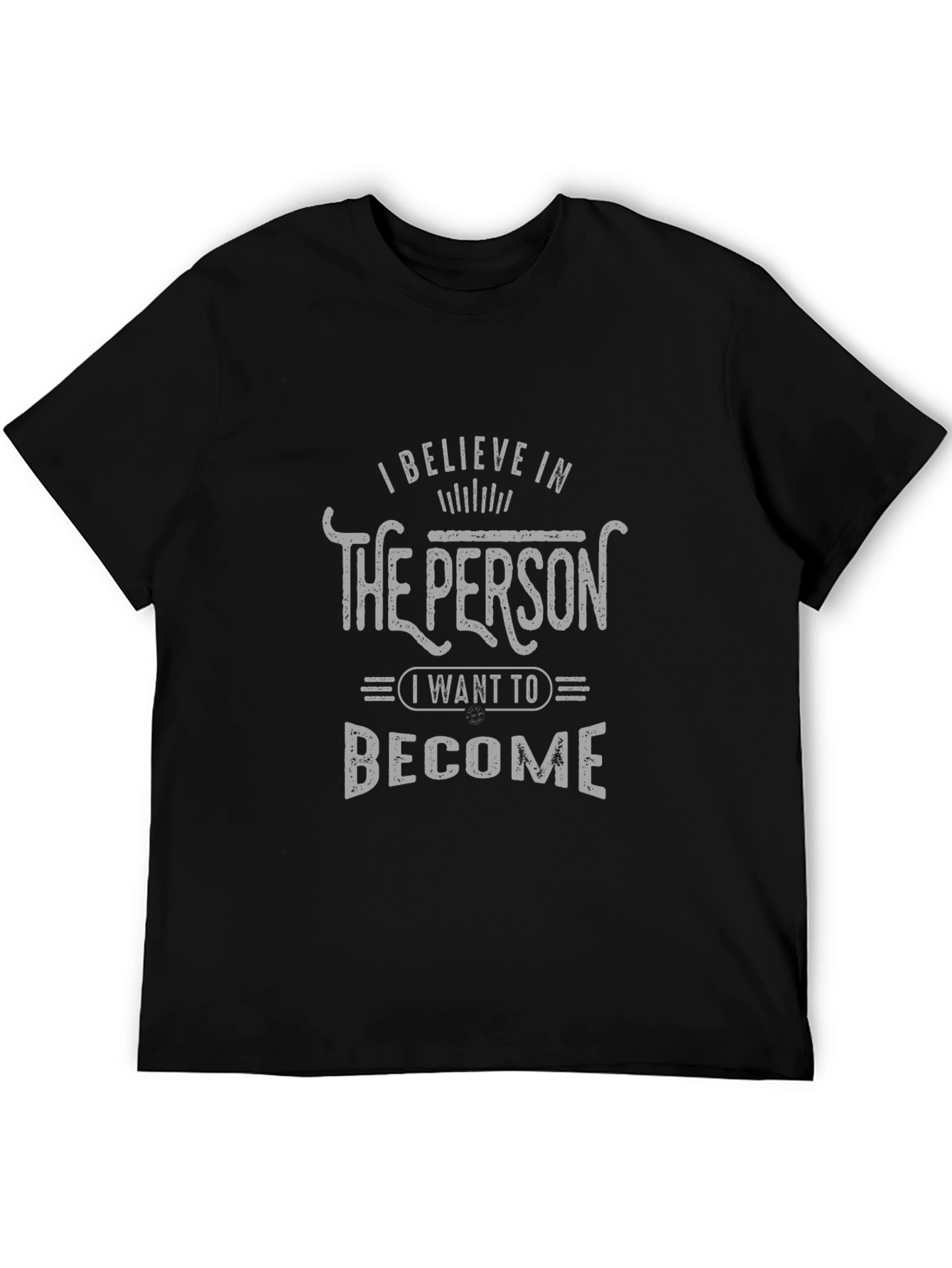 Inspirational Become Graphic T-Shirt - Black