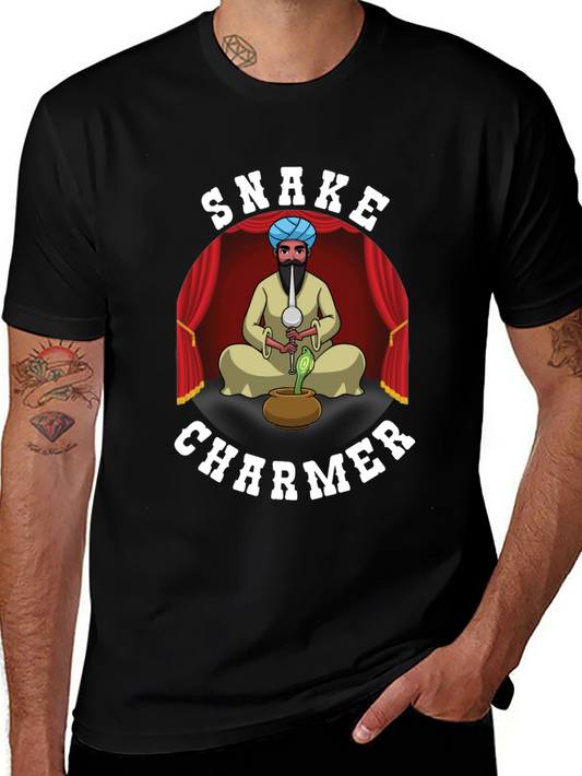 Snake Charmer Graphic Tee - Cool Unisex T-Shirt