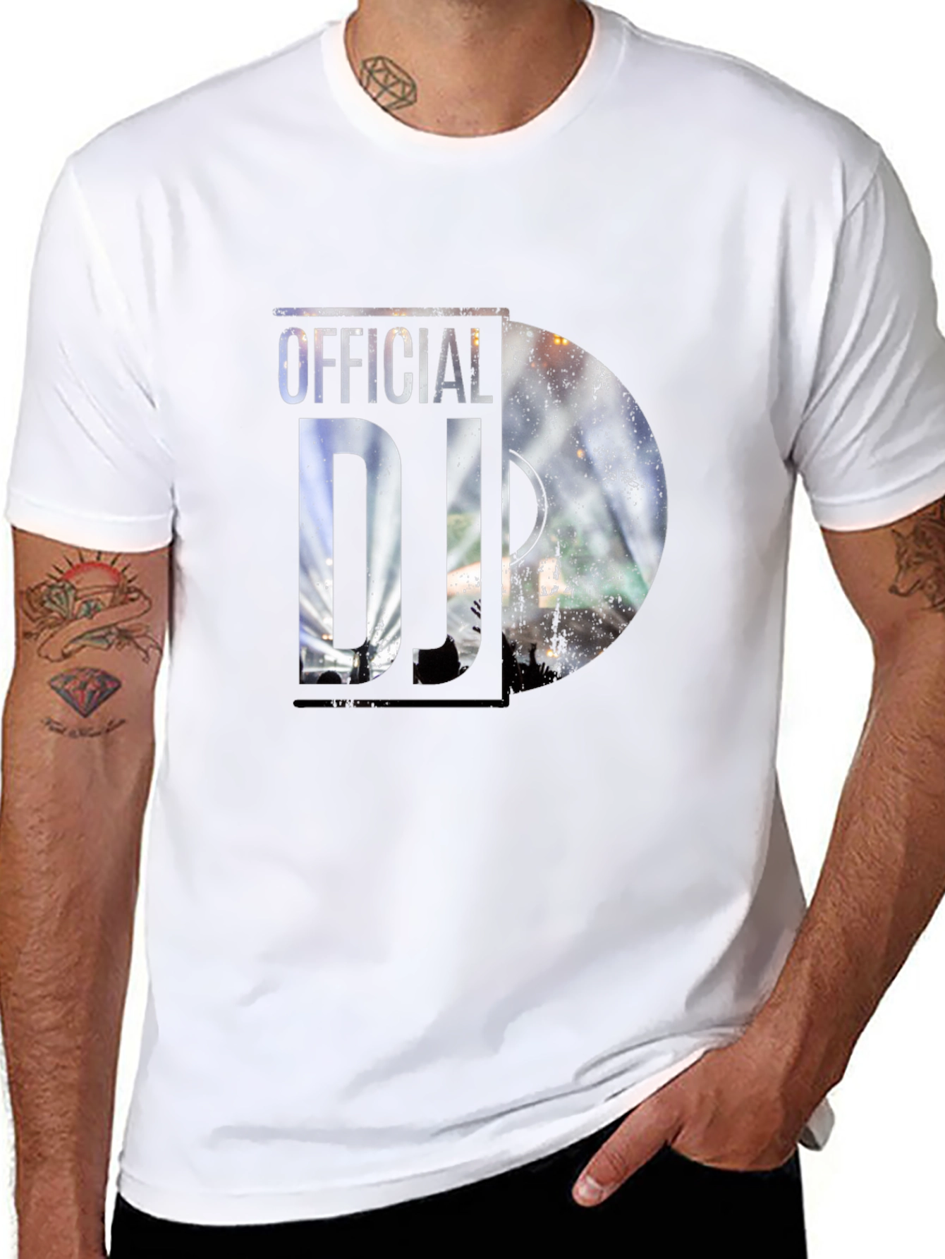 Official DJ Black Graphic T-Shirt