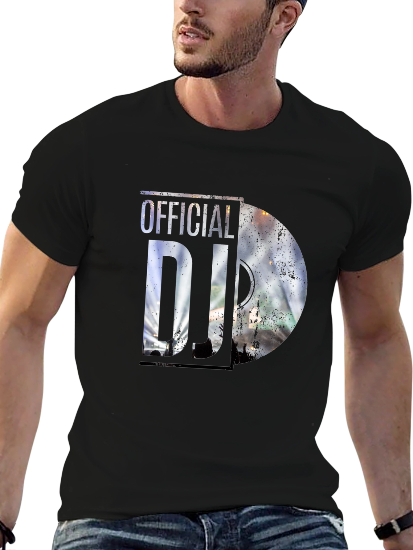 Official DJ Black Graphic T-Shirt