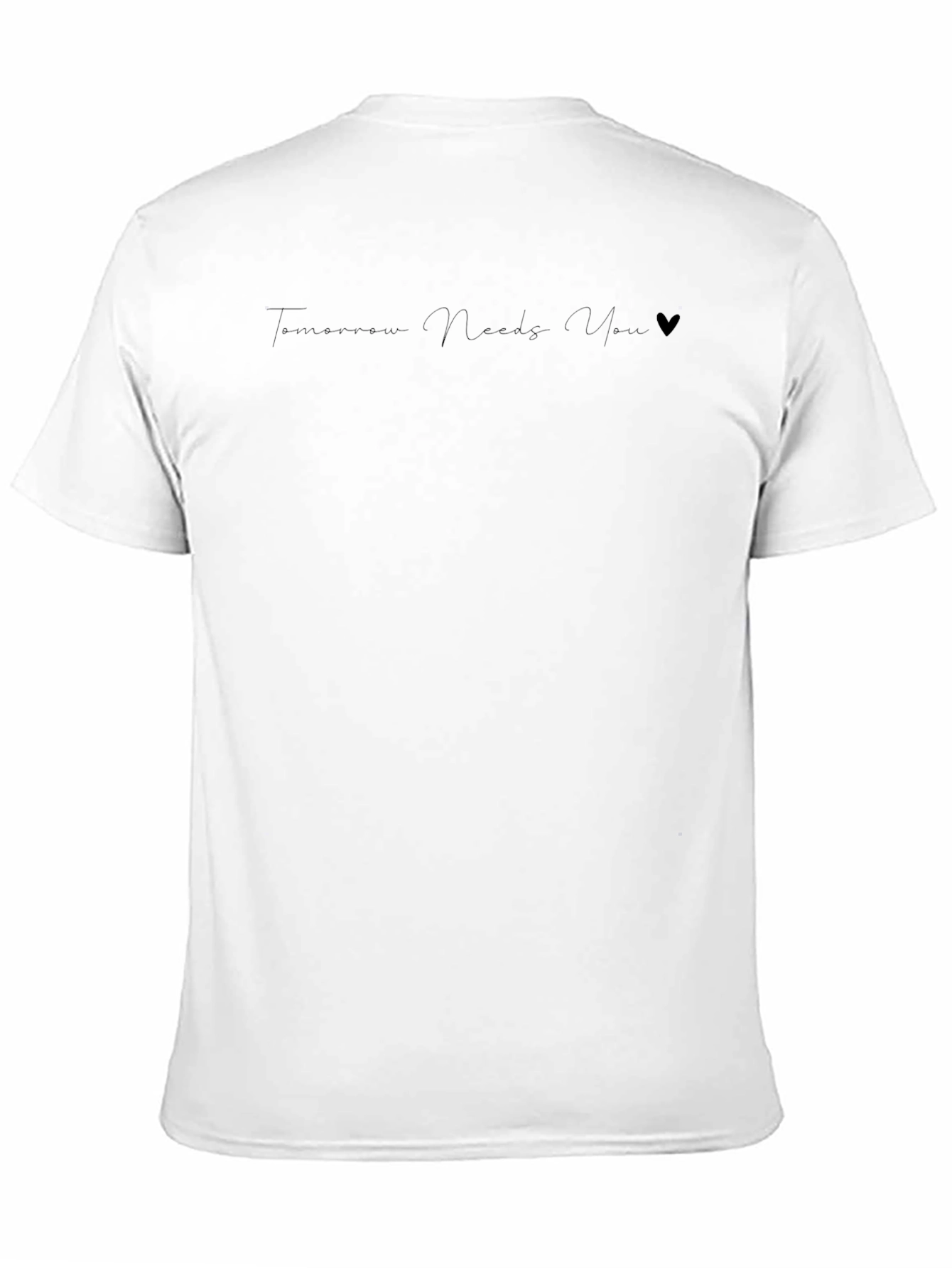 Tomorrow Needs You Black Tee