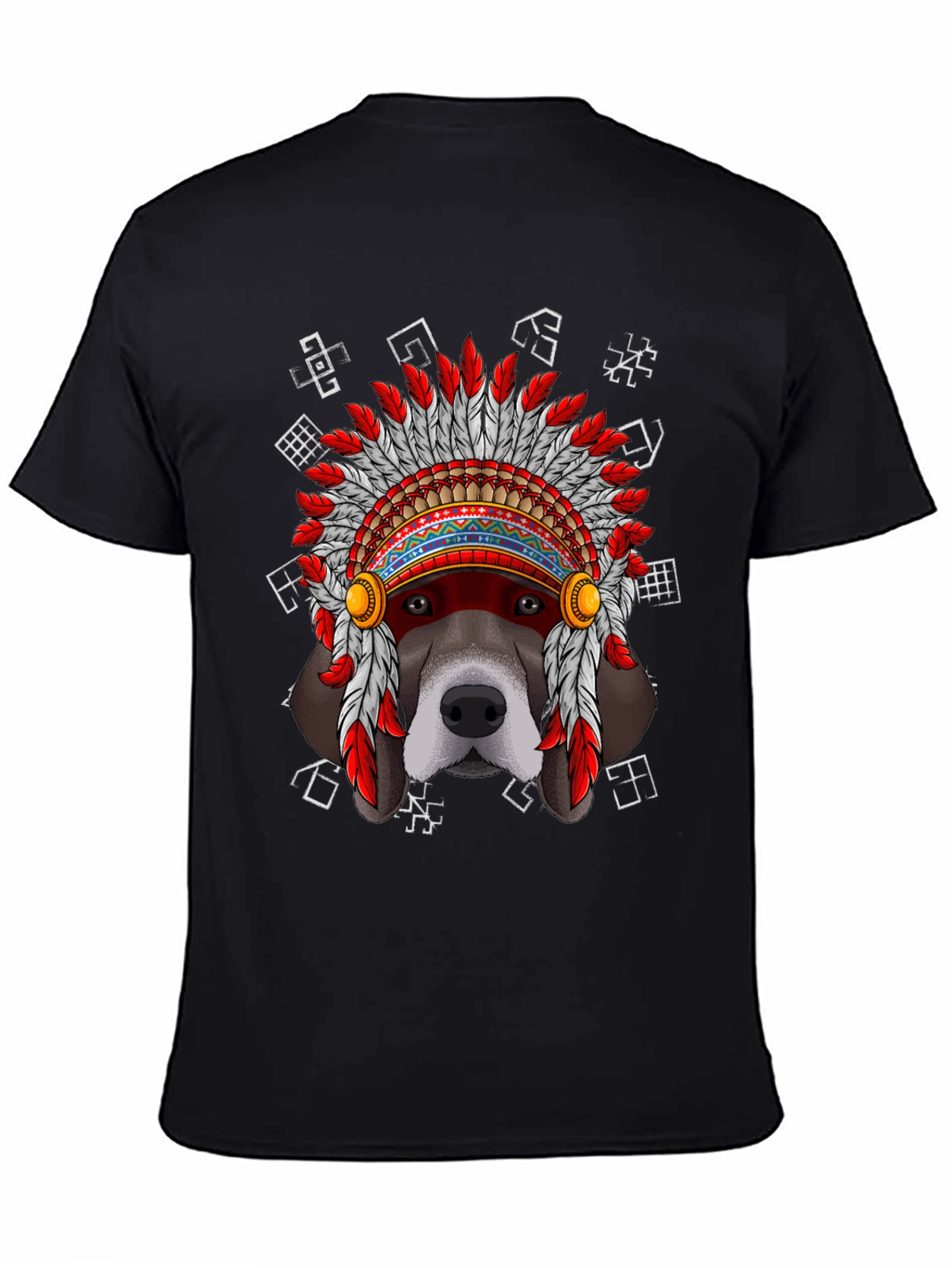 Dog Headdress T-Shirt