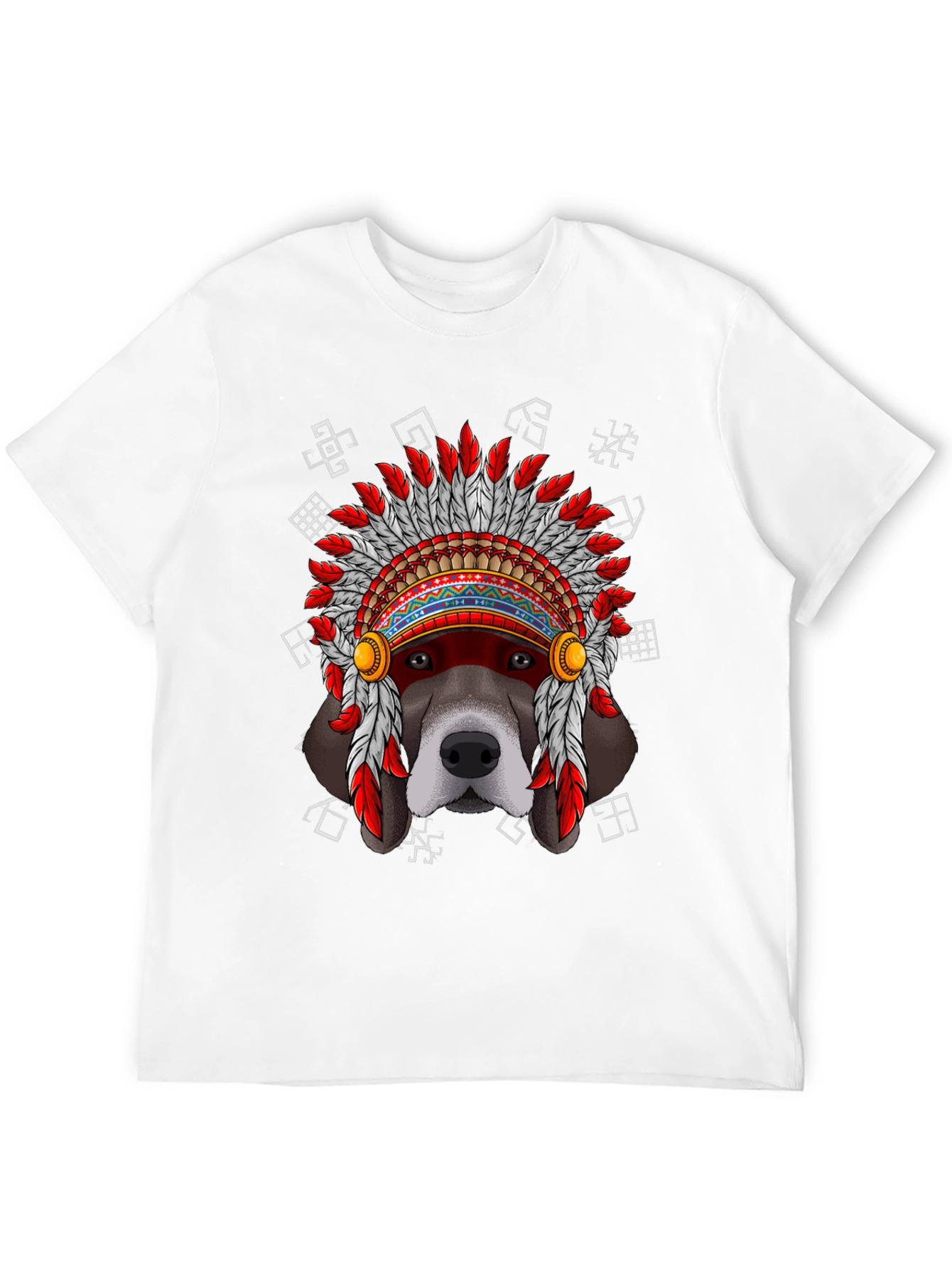 Dog Headdress T-Shirt