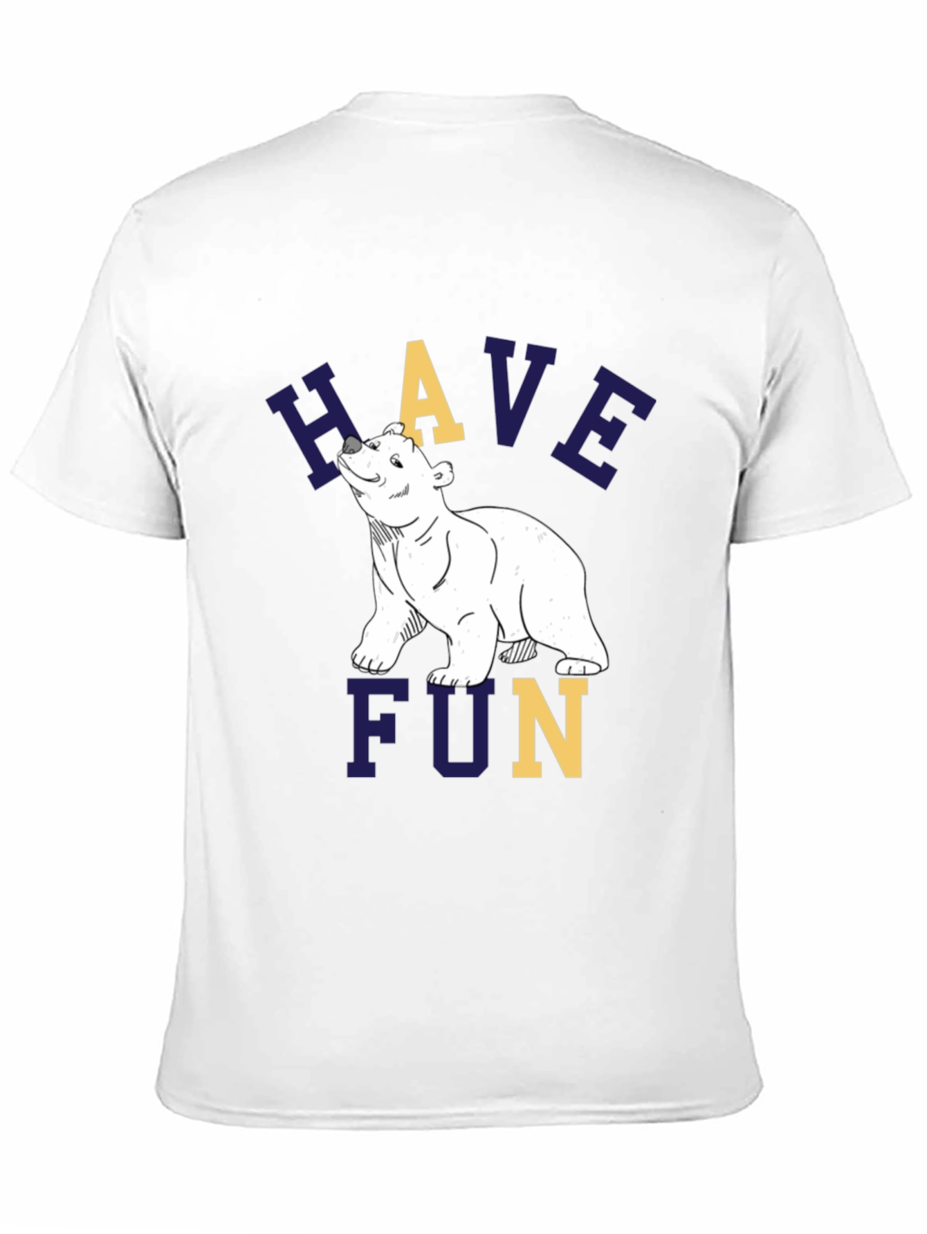 Have Fun Bear Graphic T-Shirt