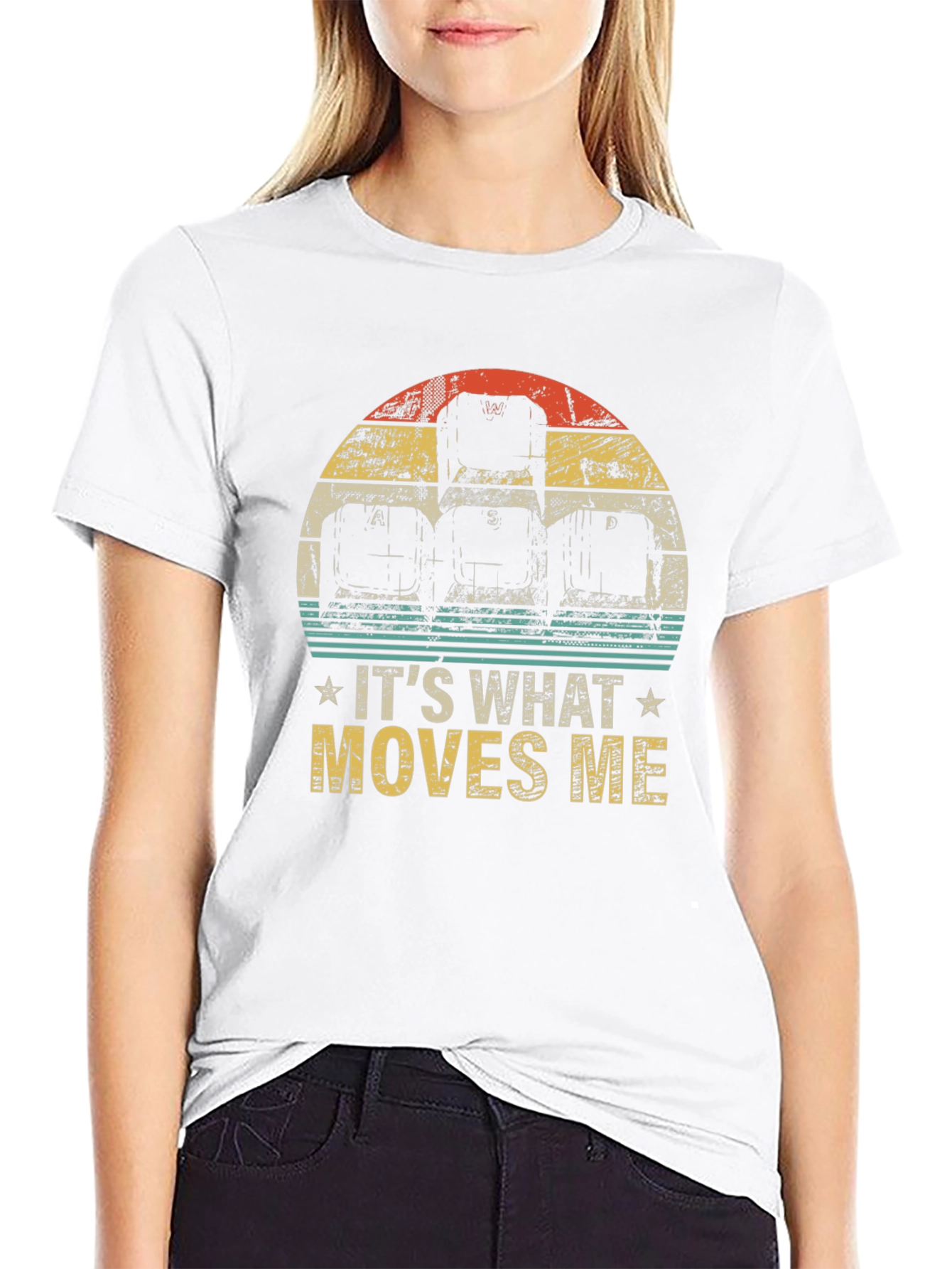 Retro Bowling T-Shirt - Its What Moves Me