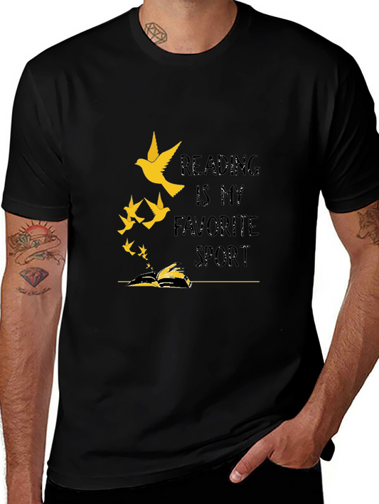 Reading Is My Favorite Sport T-Shirt - Book Lover Tee