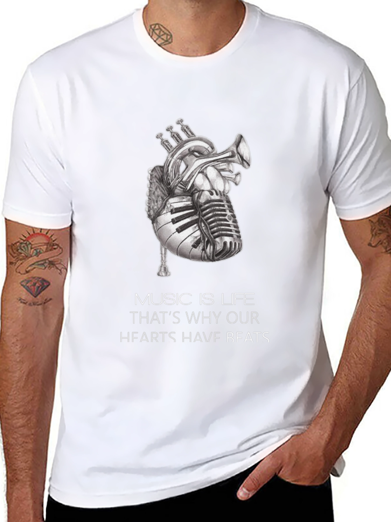 Music is Life T-Shirt