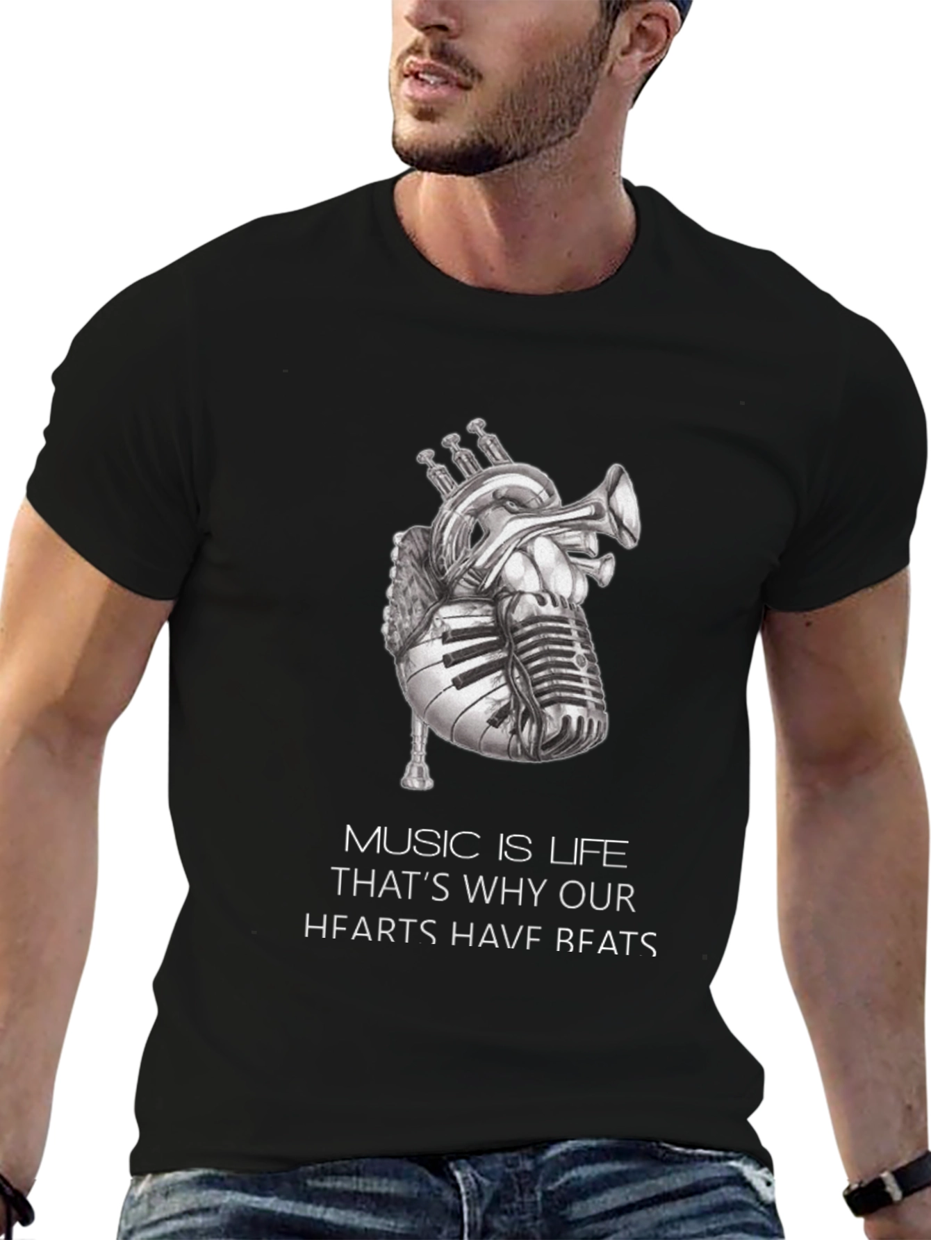 Music is Life T-Shirt