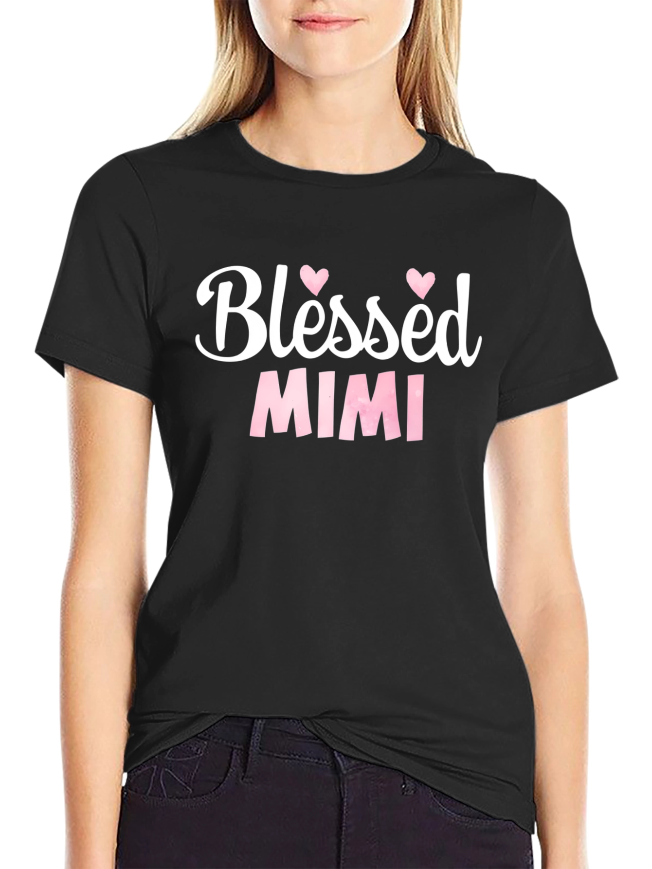 Blessed Mimi T-Shirt - Cute Grandma Gift