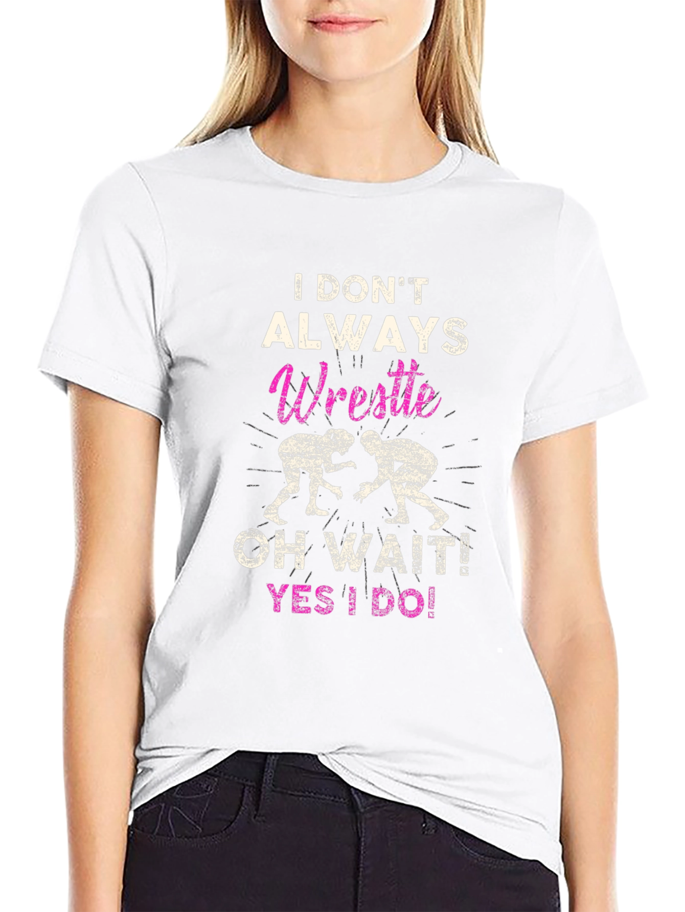 Wrestle Graphic T-Shirt