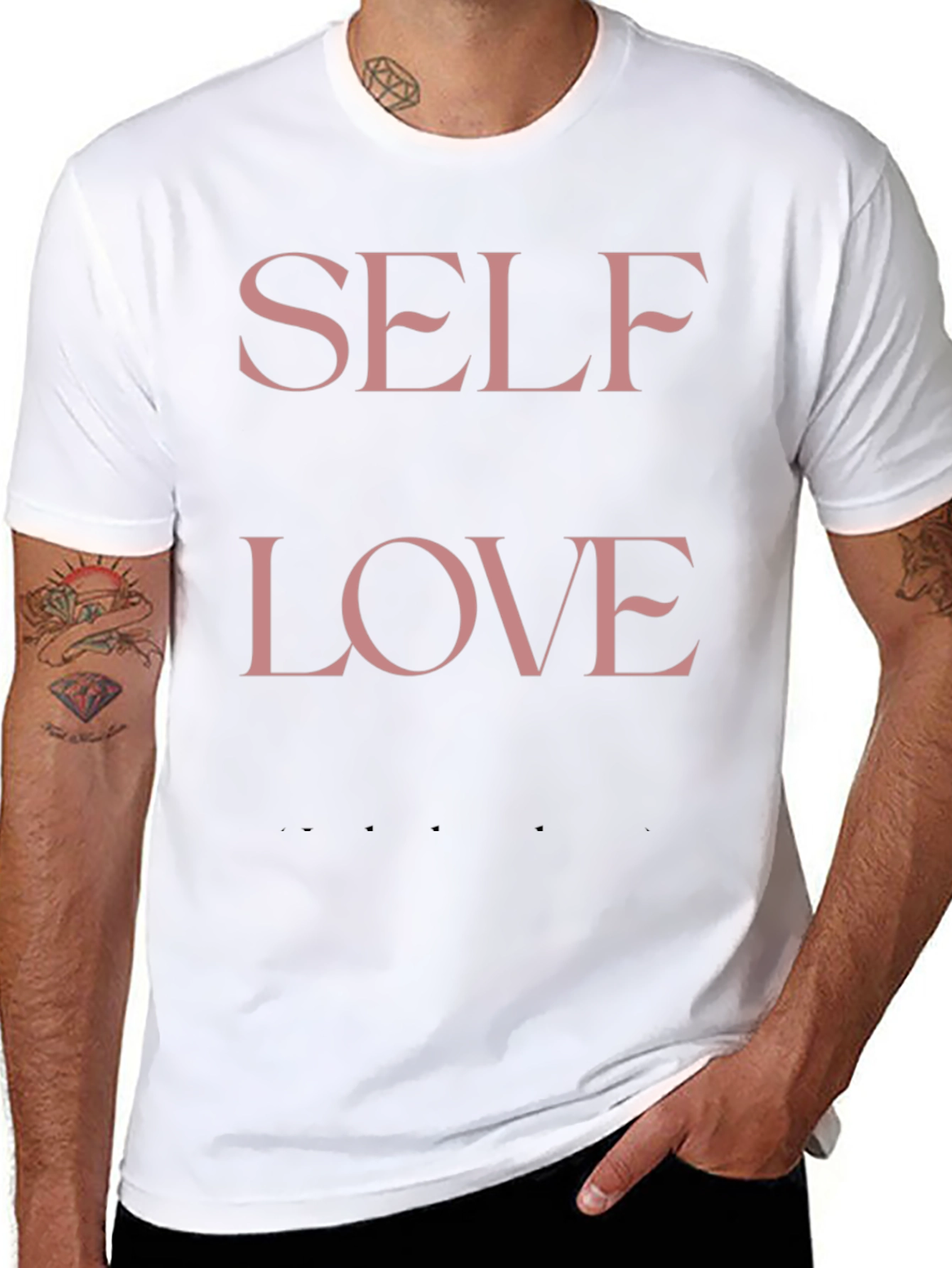 Self Love Graphic Tee - Black T-Shirt