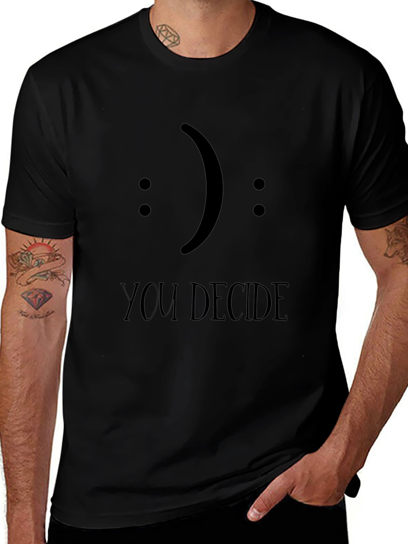 You Decide Graphic Tee - Express Yourself!