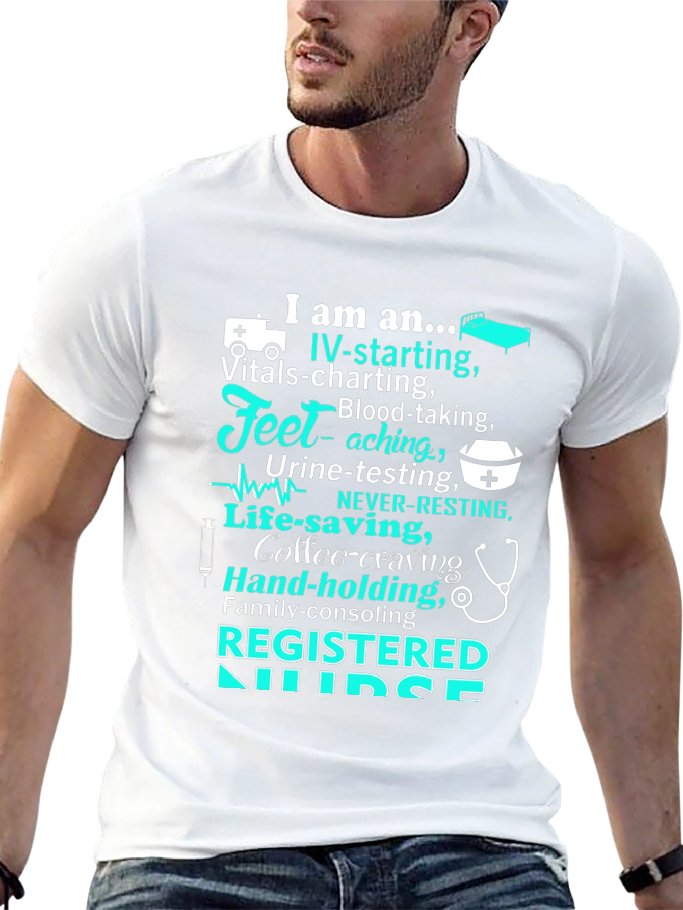 Registered Nurse Graphic T-Shirt