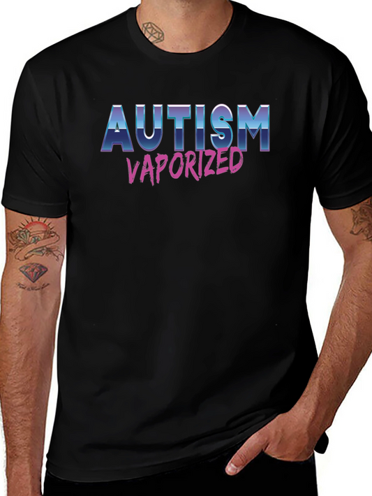 Autism Vaporized Graphic Tee - Statement T-Shirt