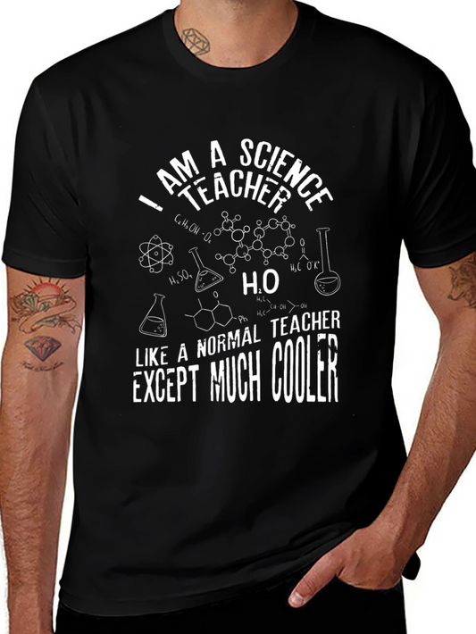 Science Teacher T-Shirt - Cool Chemistry Design