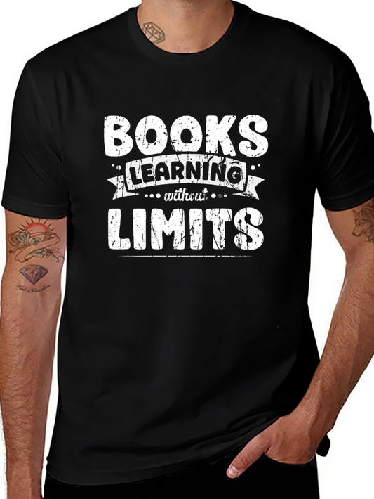 Books Learning Without Limits Graphic T-Shirt