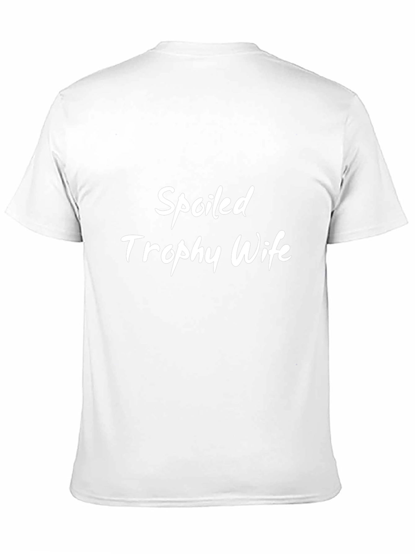 Spoiled Trophy Wife Black T-Shirt