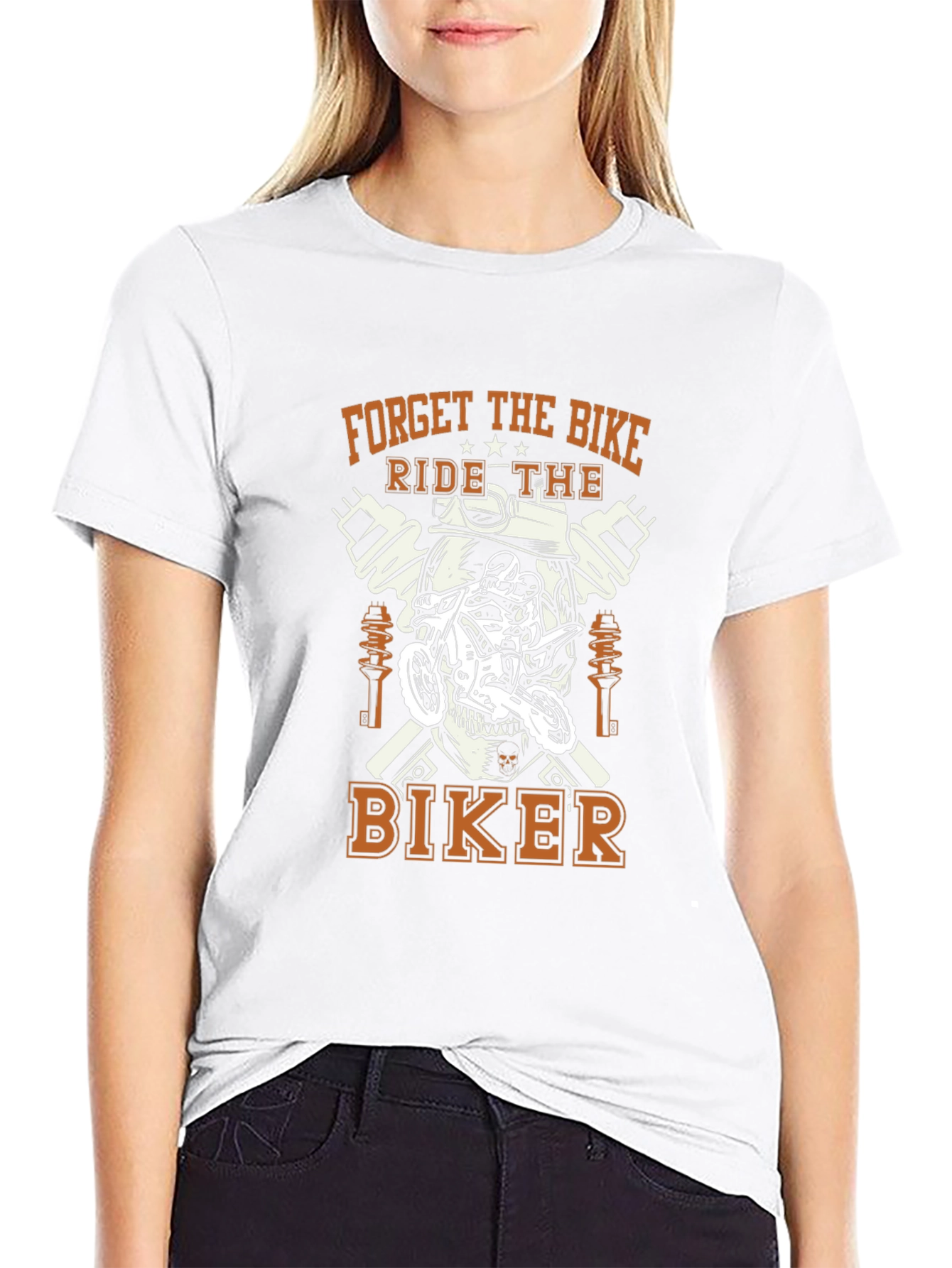 Forget the Bike Ride the Biker Graphic Tee