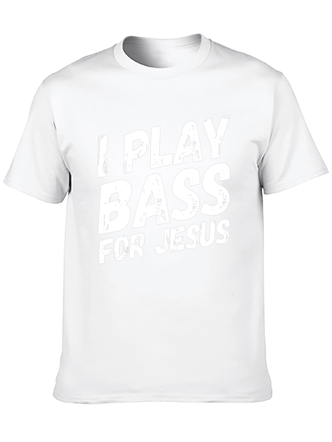 I Play Bass for Jesus Graphic Tee