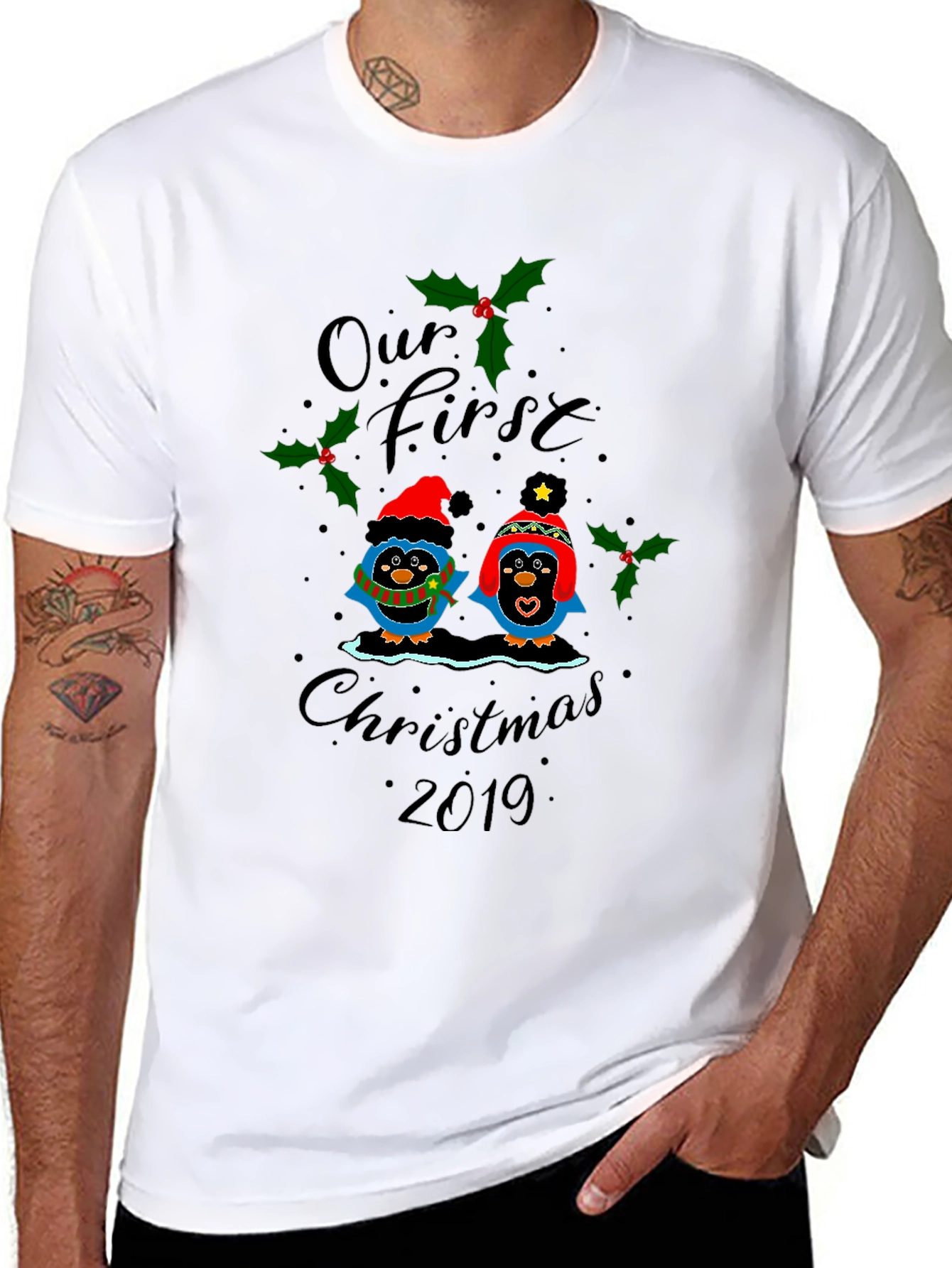 First Christmas Penguin Tee