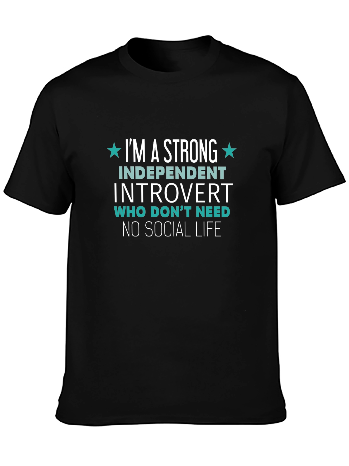 Introvert Statement Graphic T-Shirt