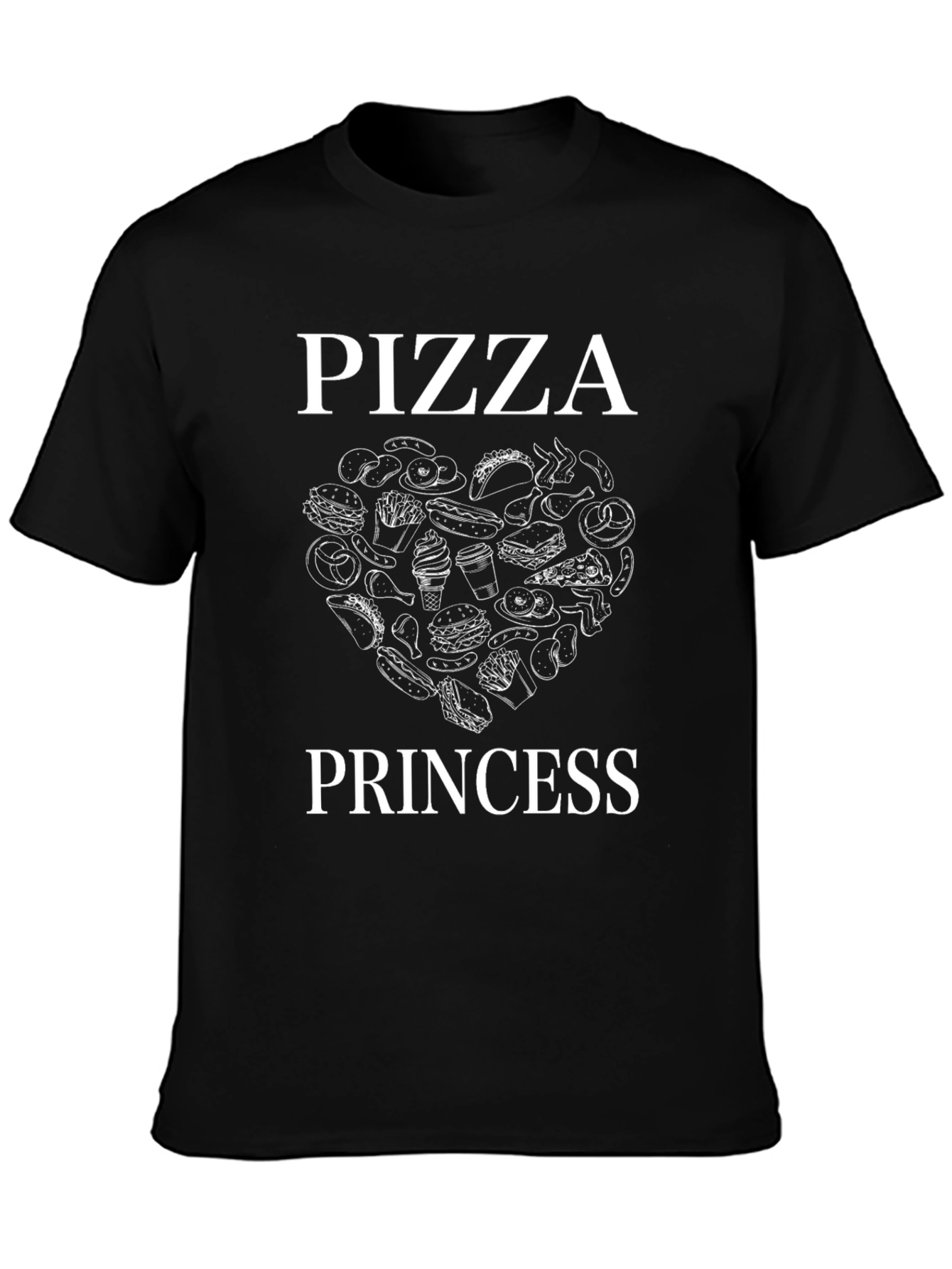 Pizza Princess Graphic T-Shirt