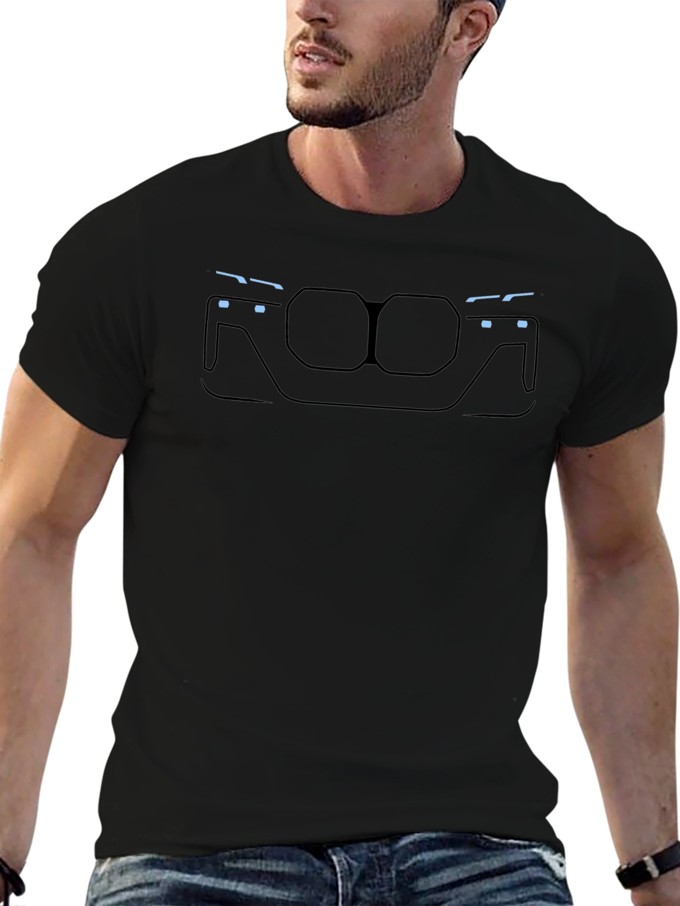 Modern Car Front T-Shirt - Automotive Enthusiast Tee