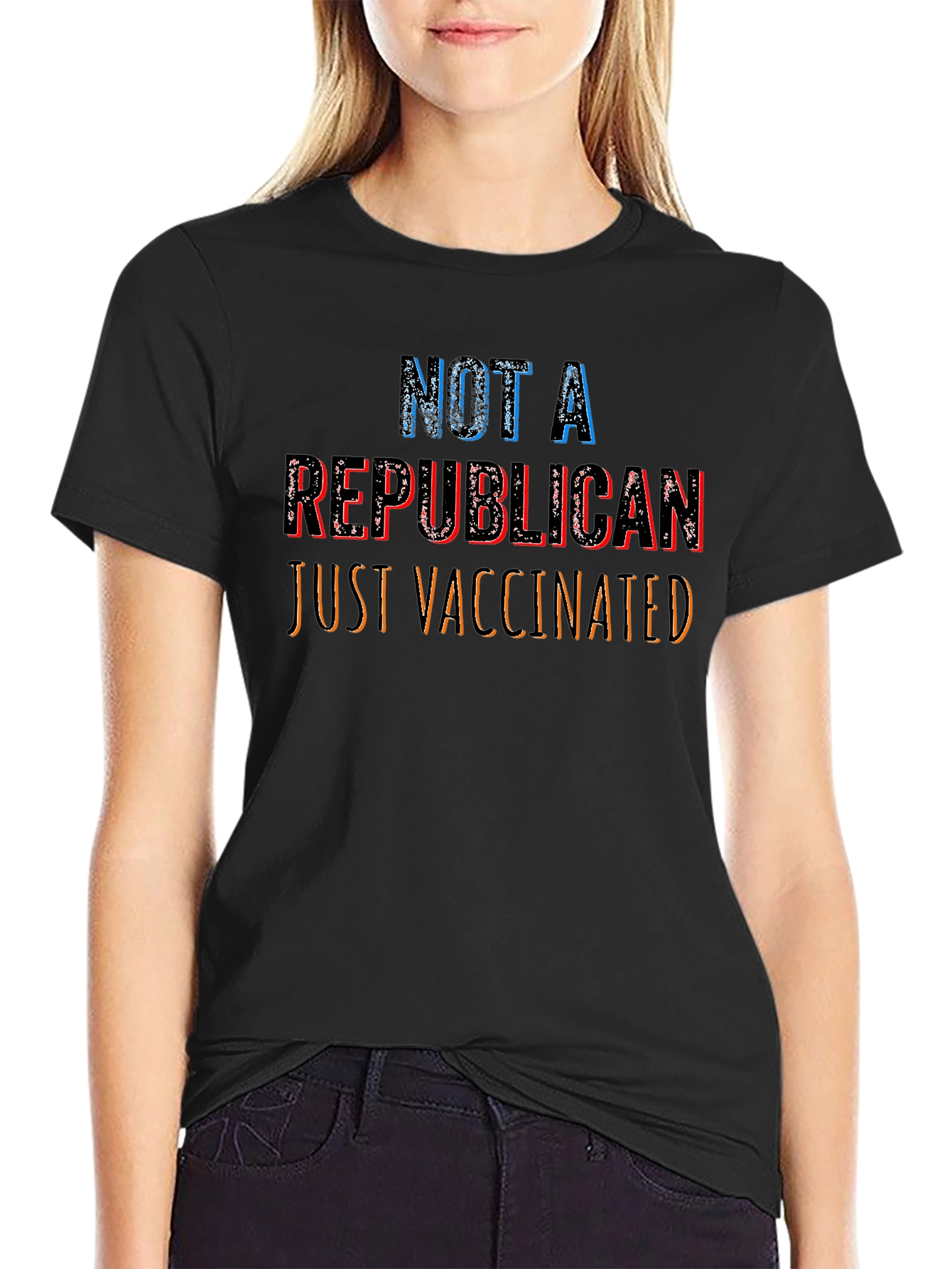 Not A Republican Just Vaccinated Tee