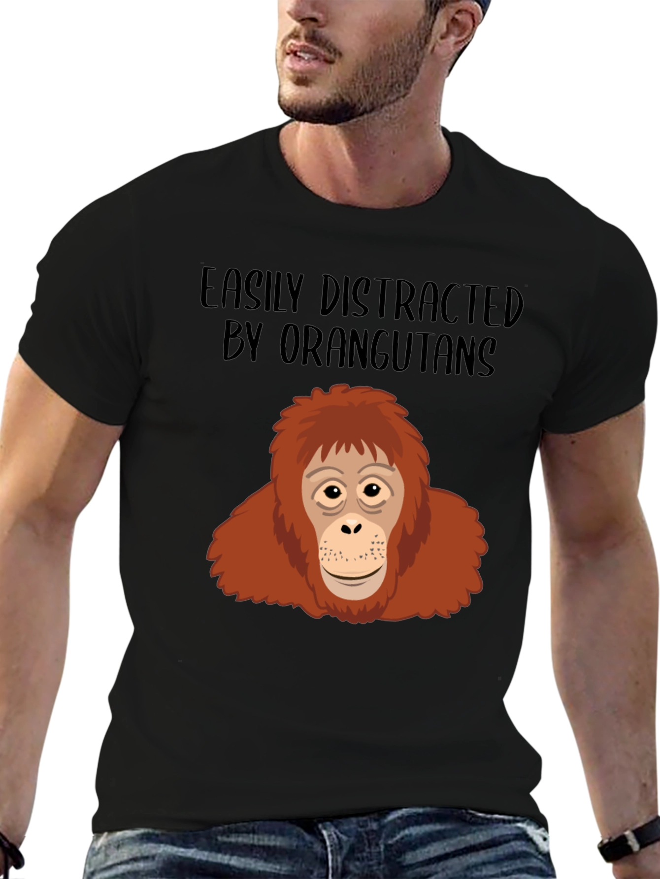Easily Distracted by Orangutans T-Shirt