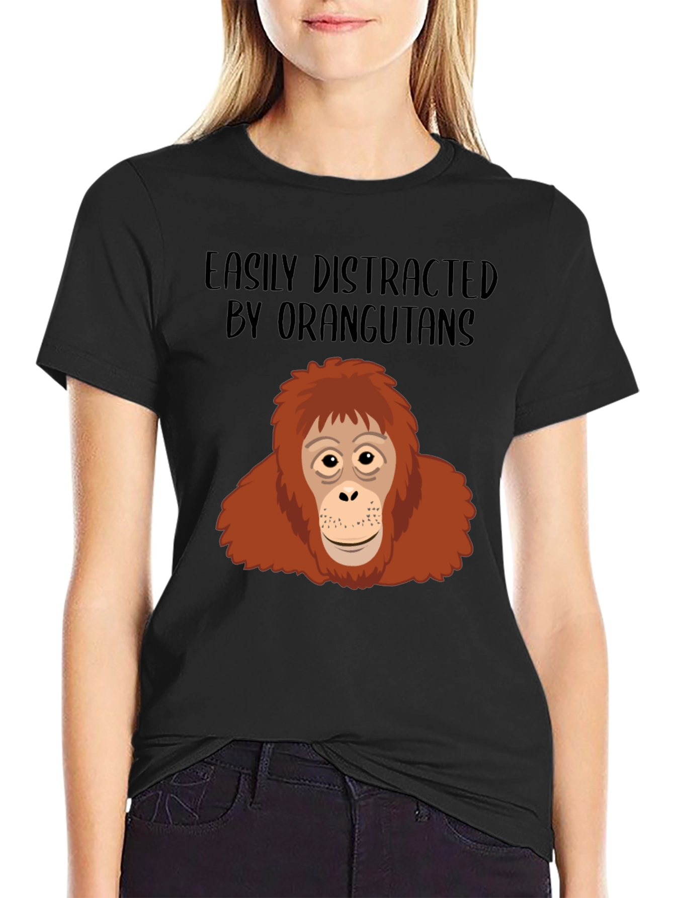 Easily Distracted by Orangutans T-Shirt