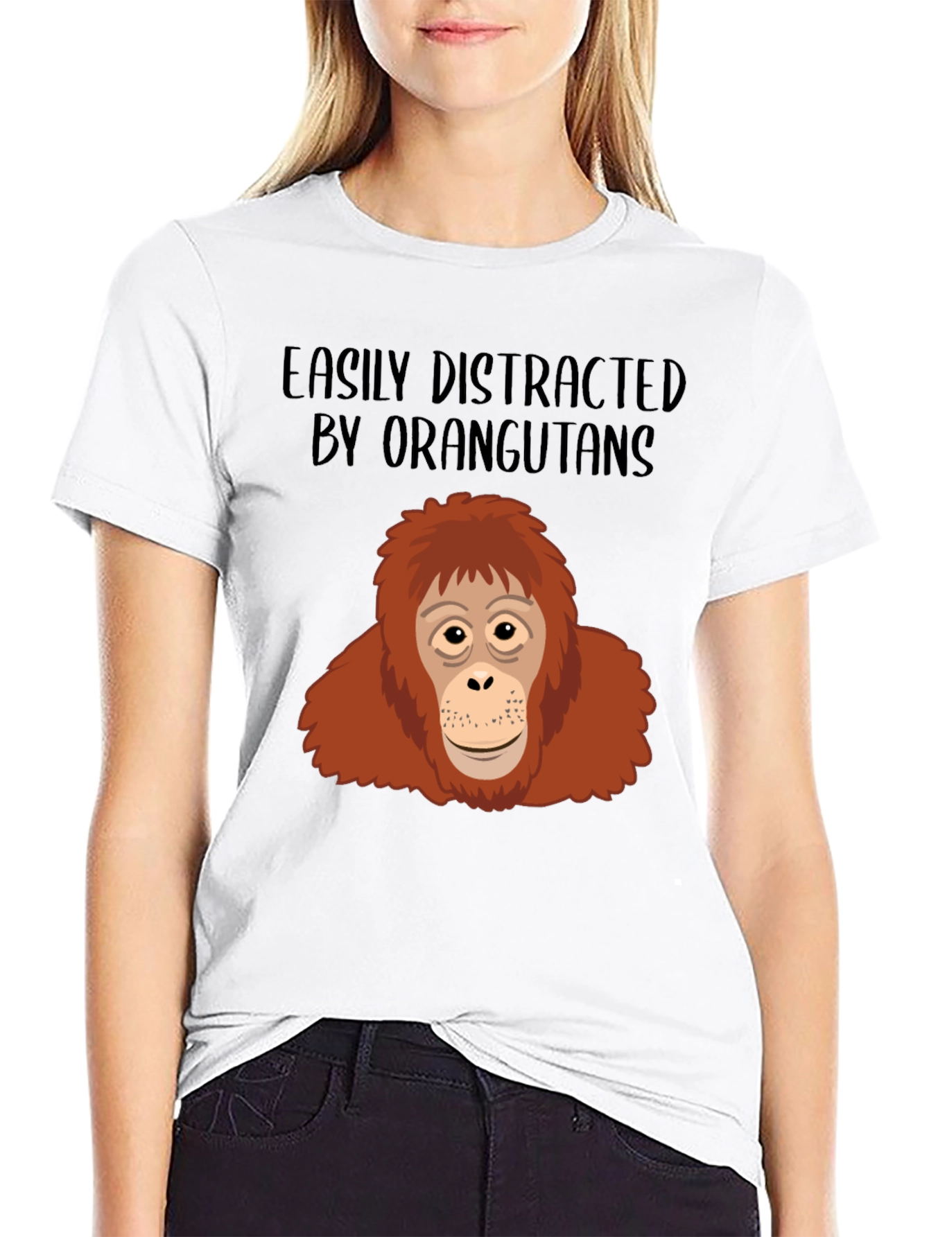 Easily Distracted by Orangutans T-Shirt