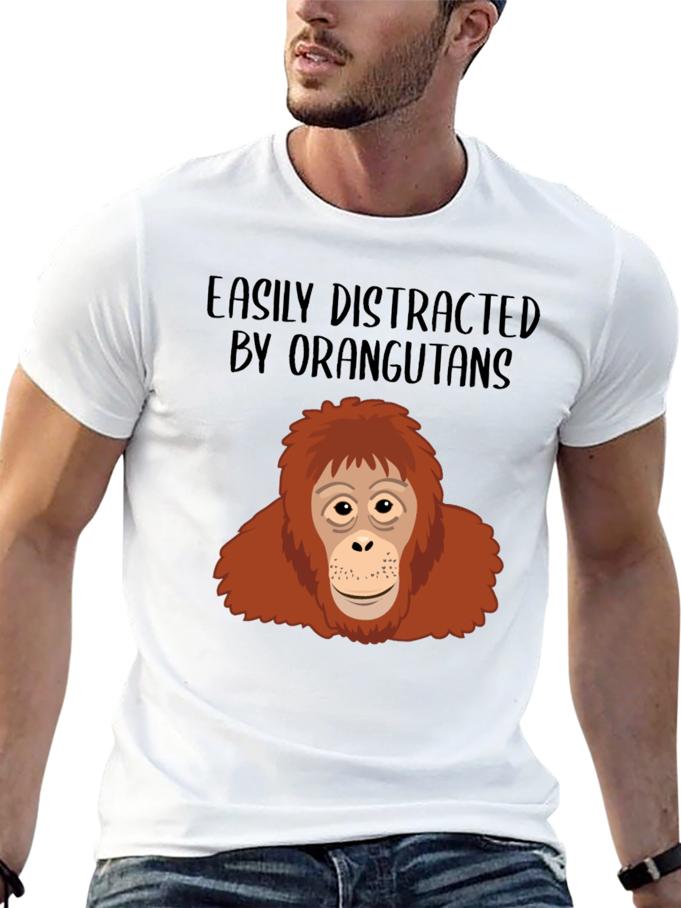 Easily Distracted by Orangutans T-Shirt