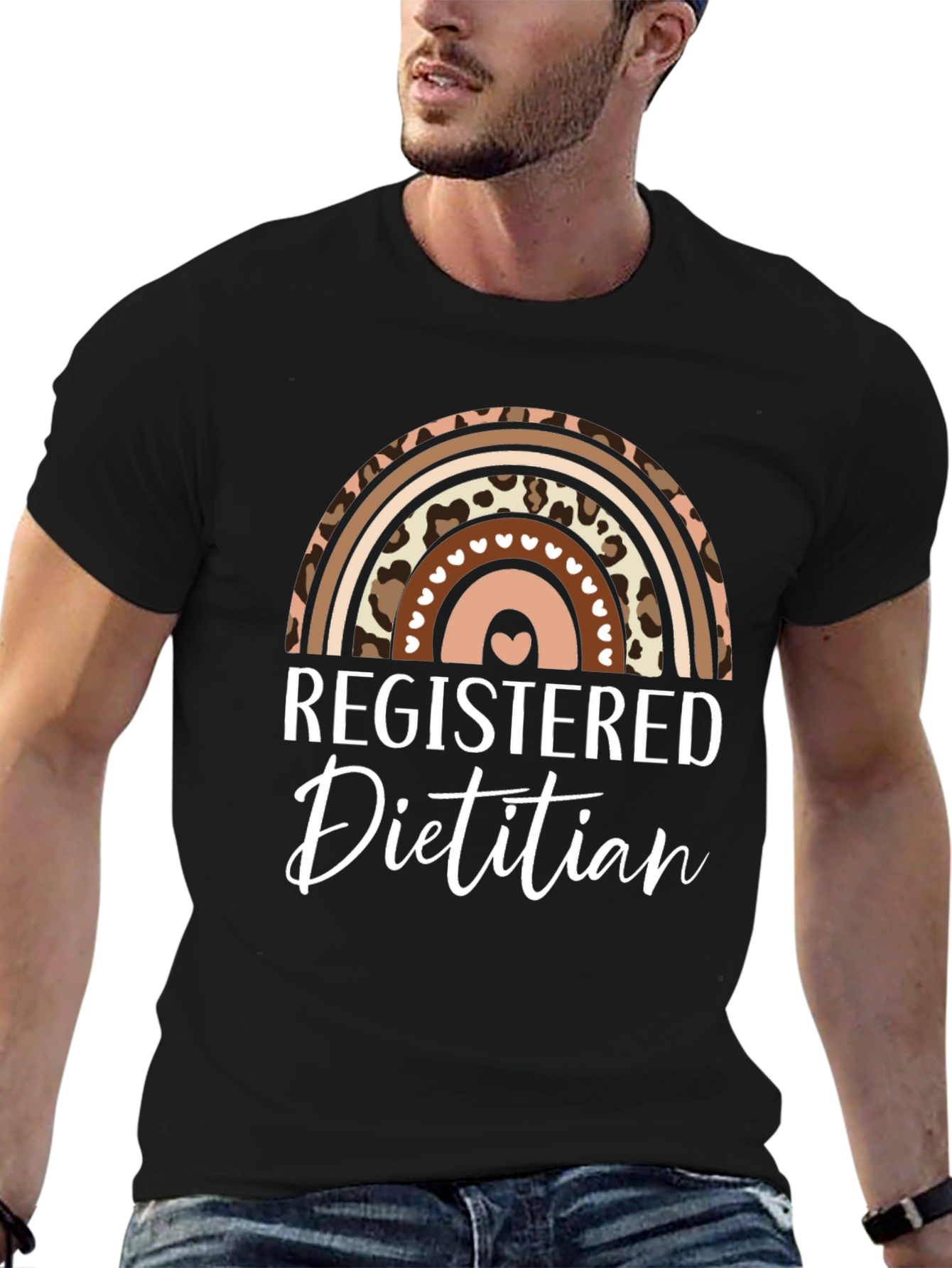 Registered Dietitian Rainbow T-Shirt