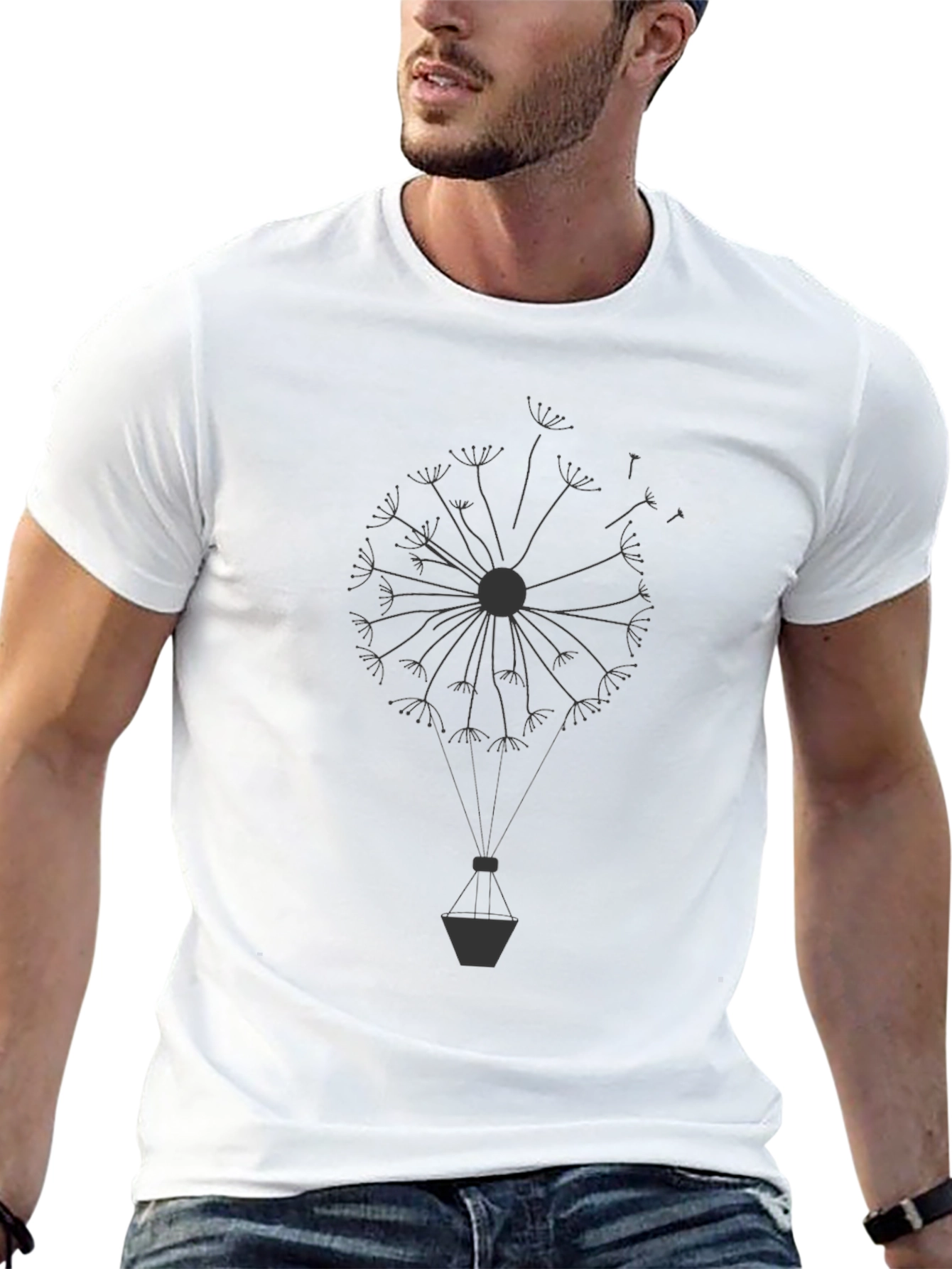 Dandelion Balloon Graphic Tee