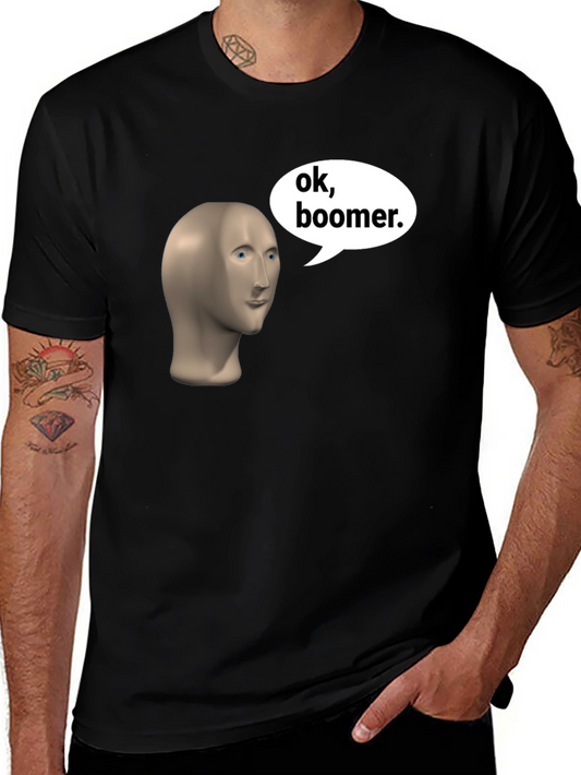 Ok Boomer Meme T-Shirt - Funny Gen Z Humor Tee