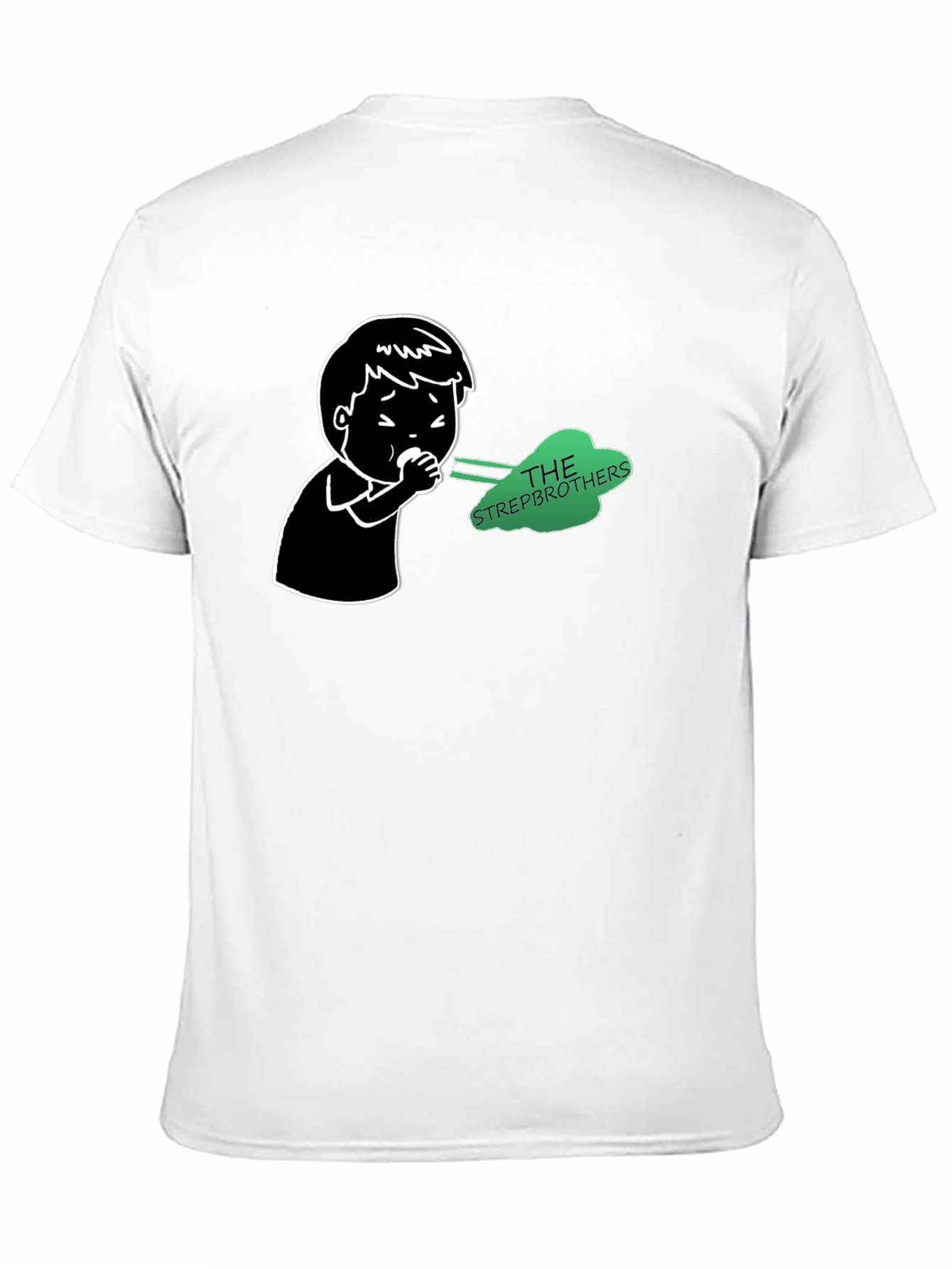 Strepbrothers T-Shirt - Black Novelty Tee