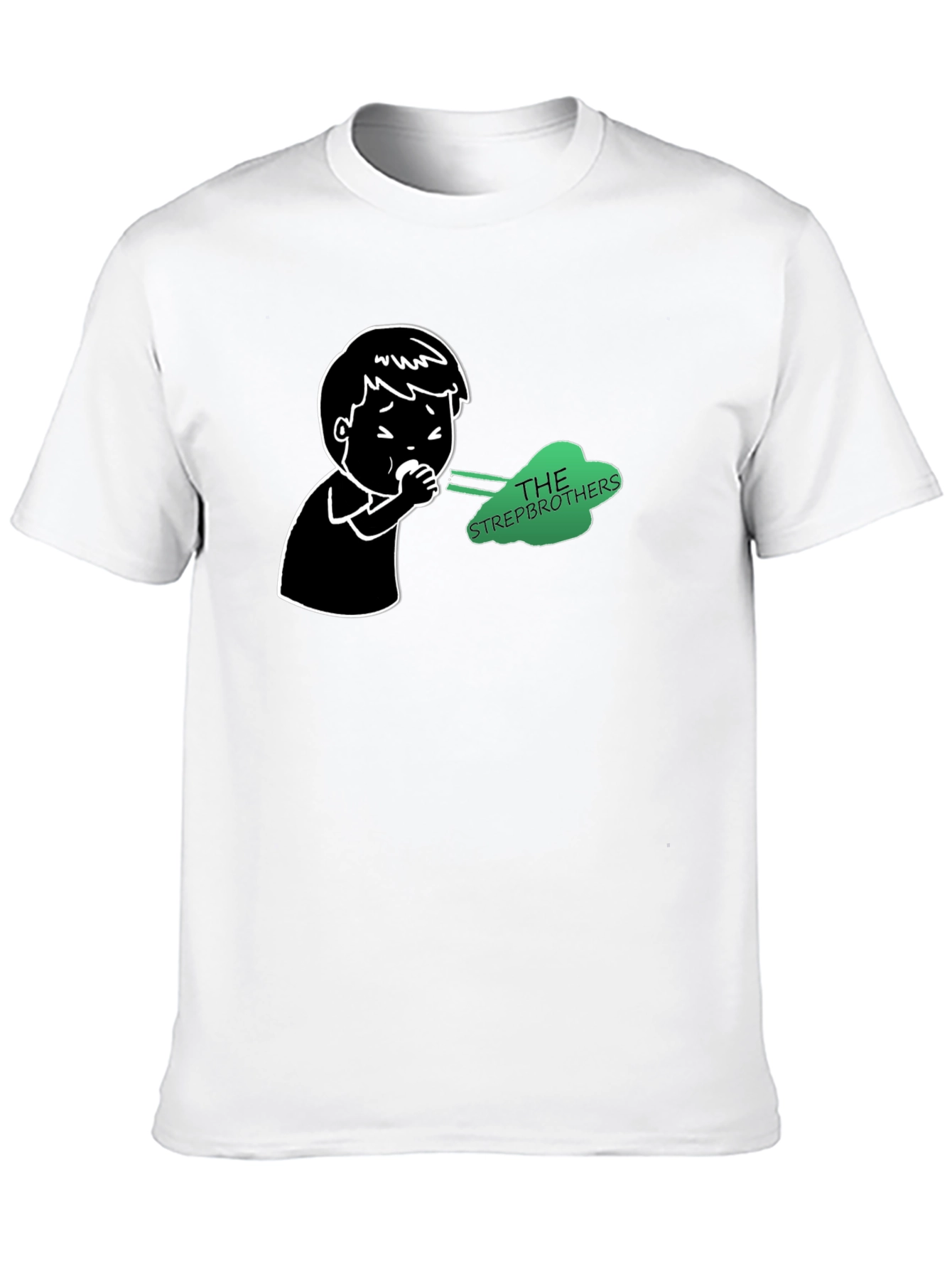 Strepbrothers T-Shirt - Black Novelty Tee