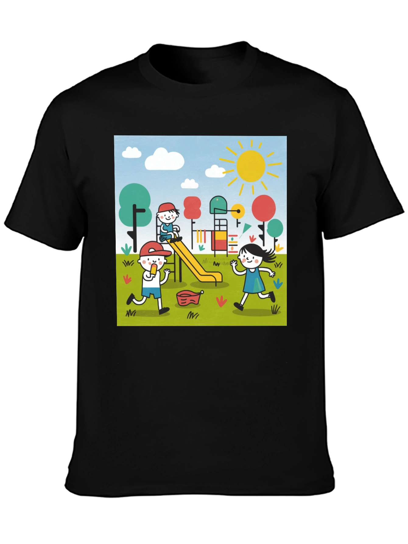 Playful Kids Graphic Tee