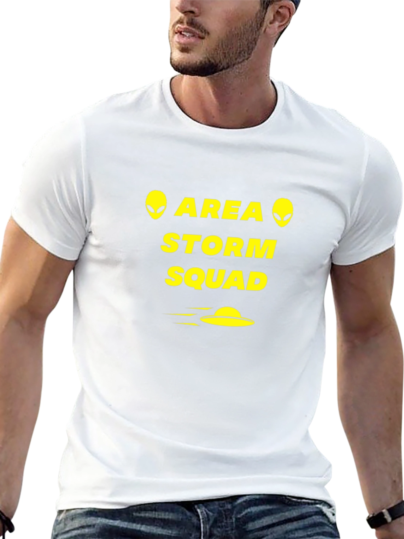 Area Storm Squad Graphic T-Shirt - Black